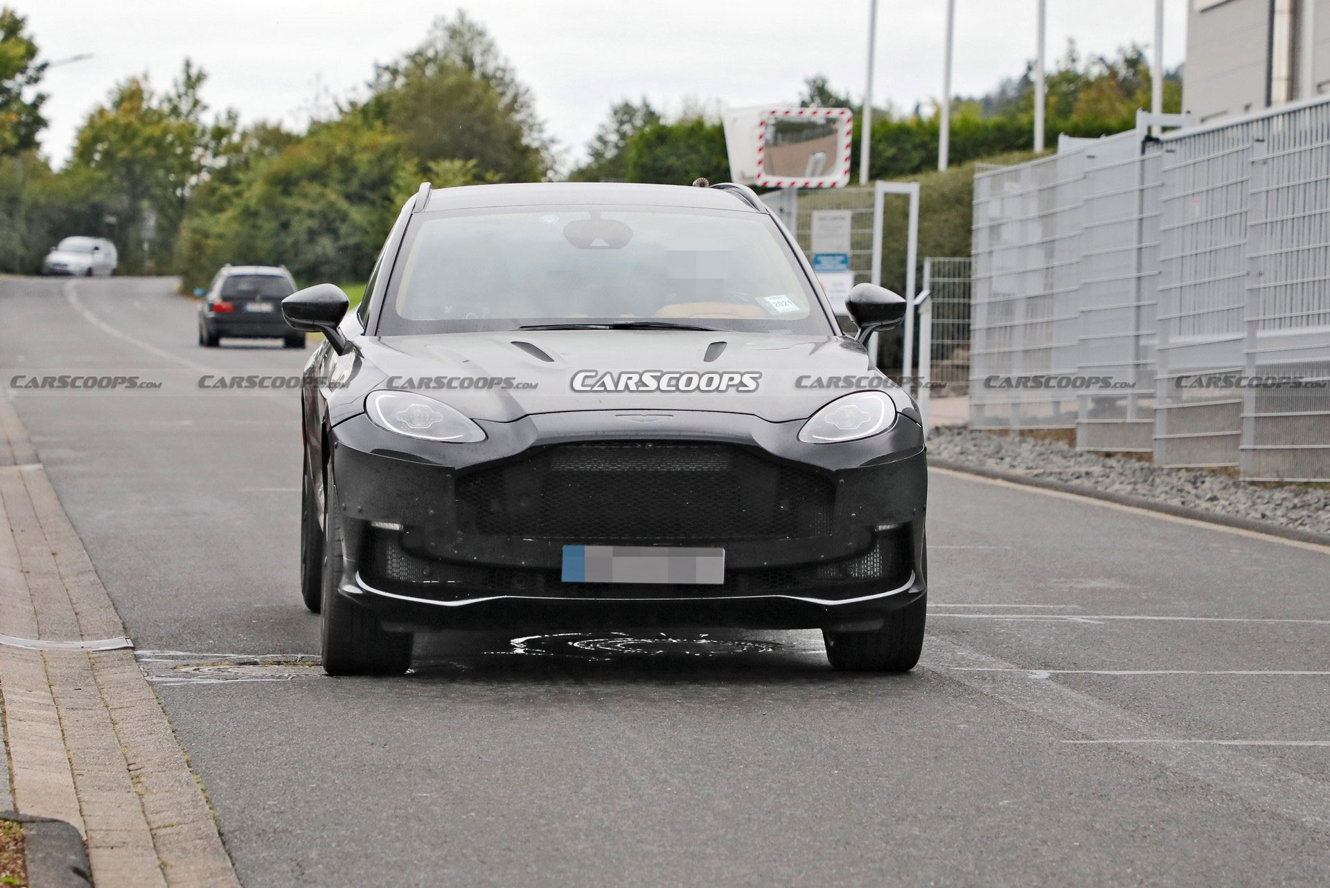 Mysterious Aston Martin DBX Spied, Is A Facelifted Variant Or A New Performance Model?