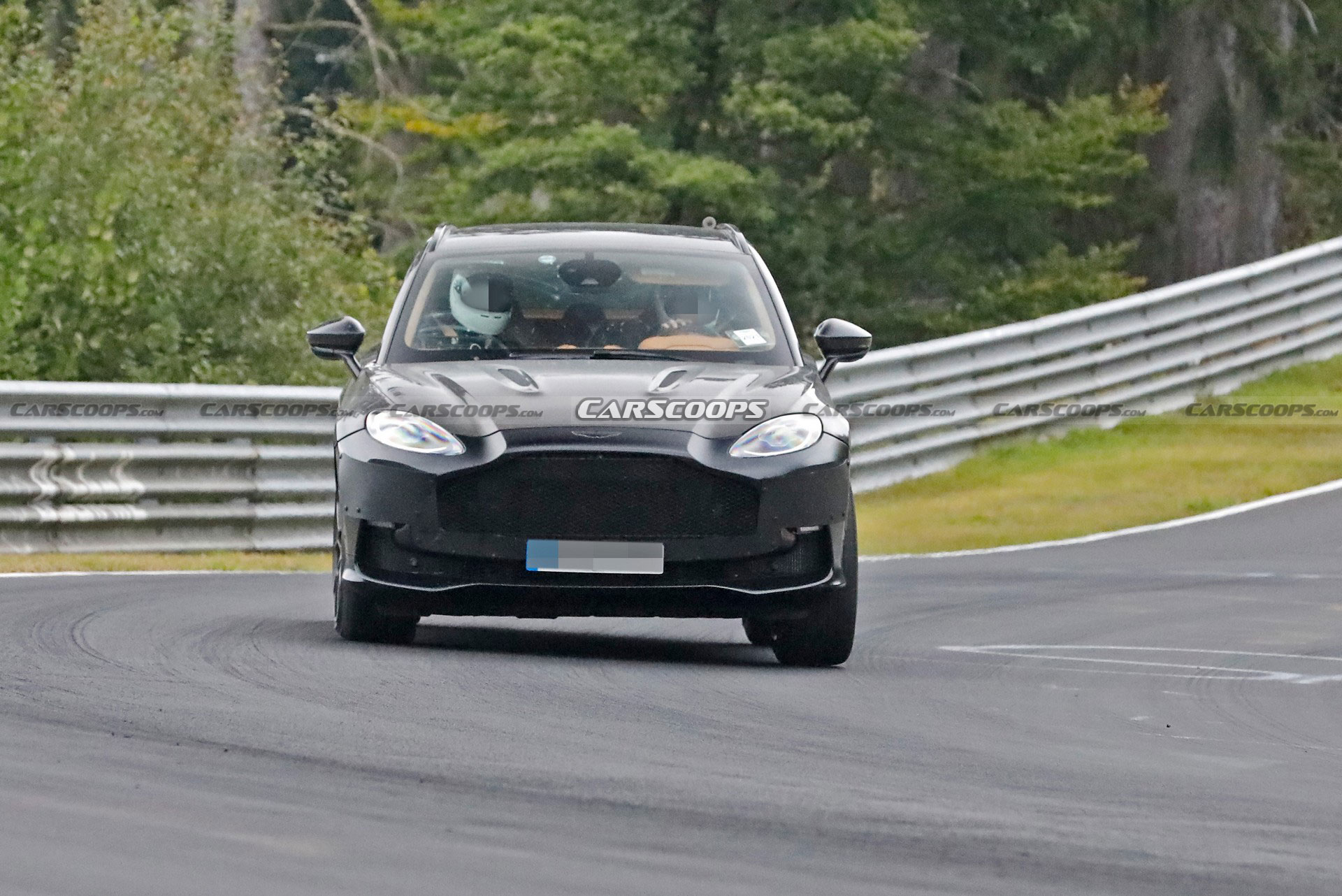 Mysterious Aston Martin DBX Spied, Is A Facelifted Variant Or A New Performance Model?