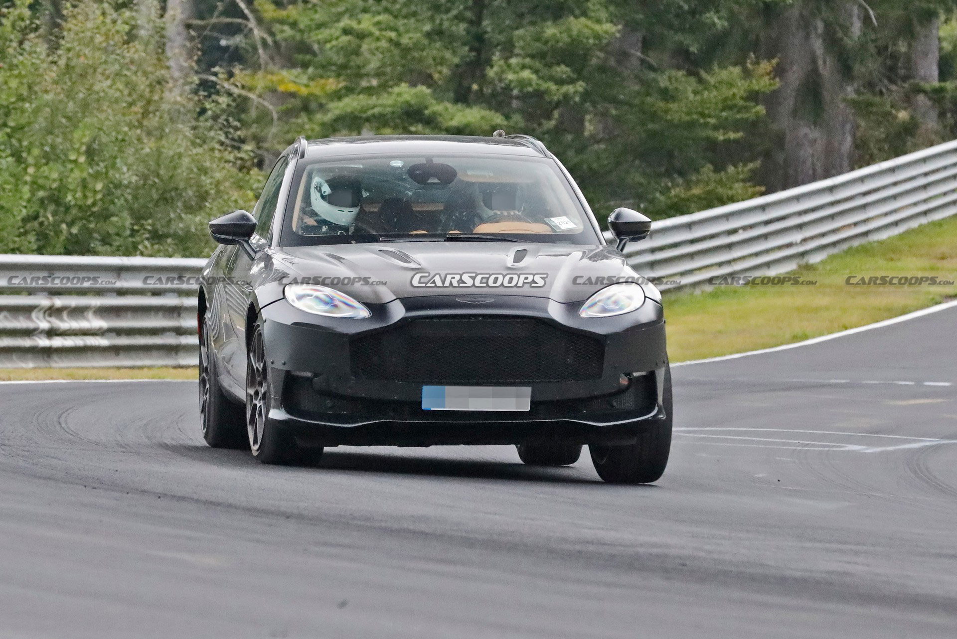 Mysterious Aston Martin DBX Spied, Is A Facelifted Variant Or A New Performance Model?