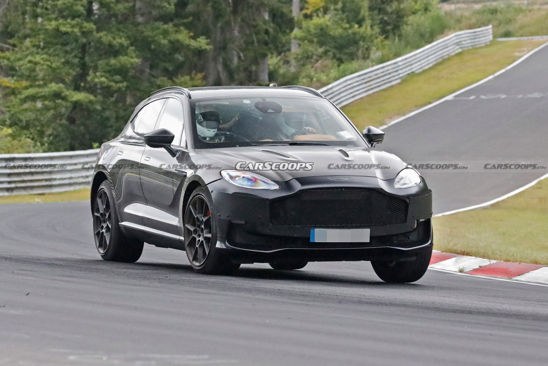 Mysterious Aston Martin DBX Spied, Is A Facelifted Variant Or A New Performance Model?