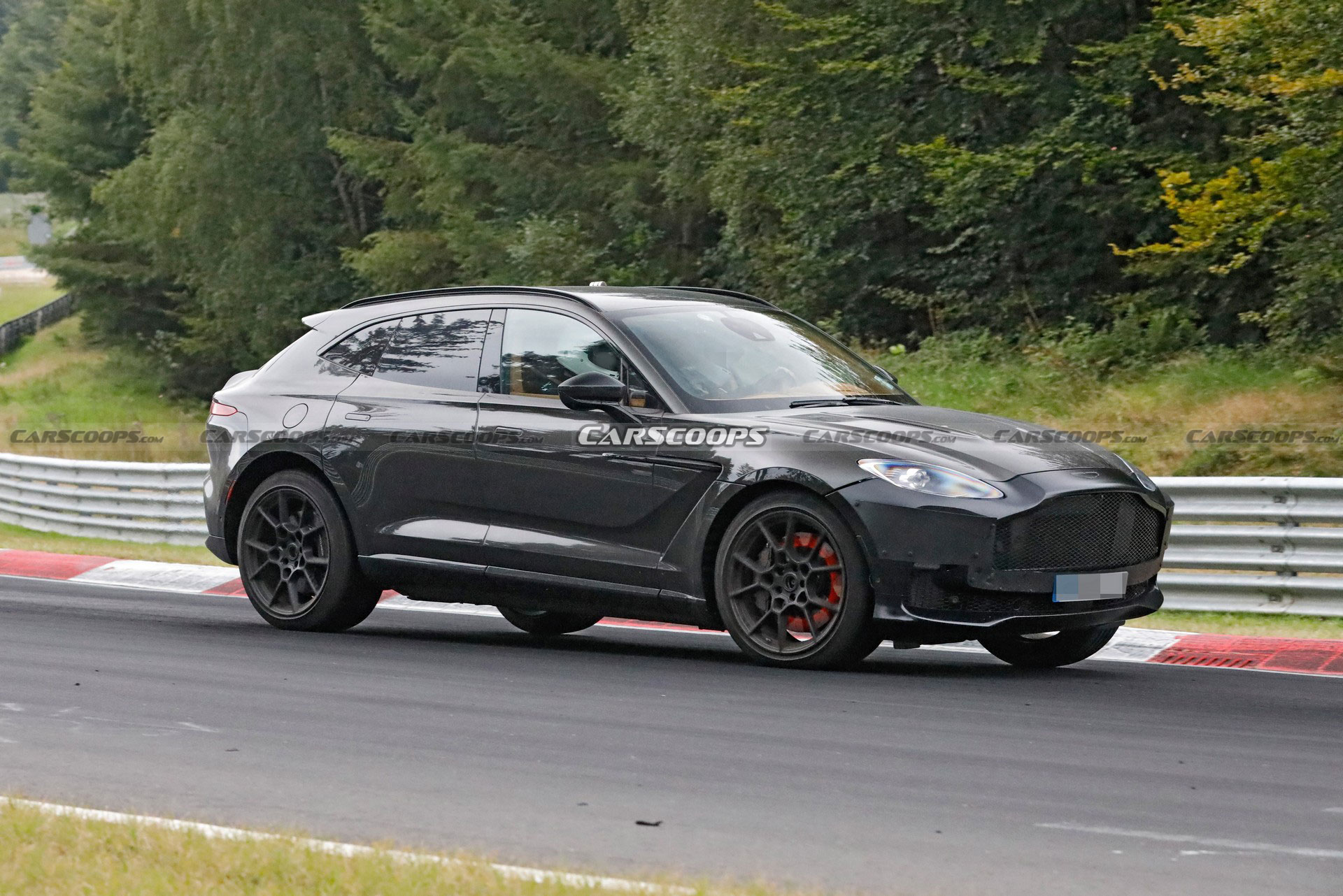 Mysterious Aston Martin DBX Spied, Is A Facelifted Variant Or A New Performance Model?