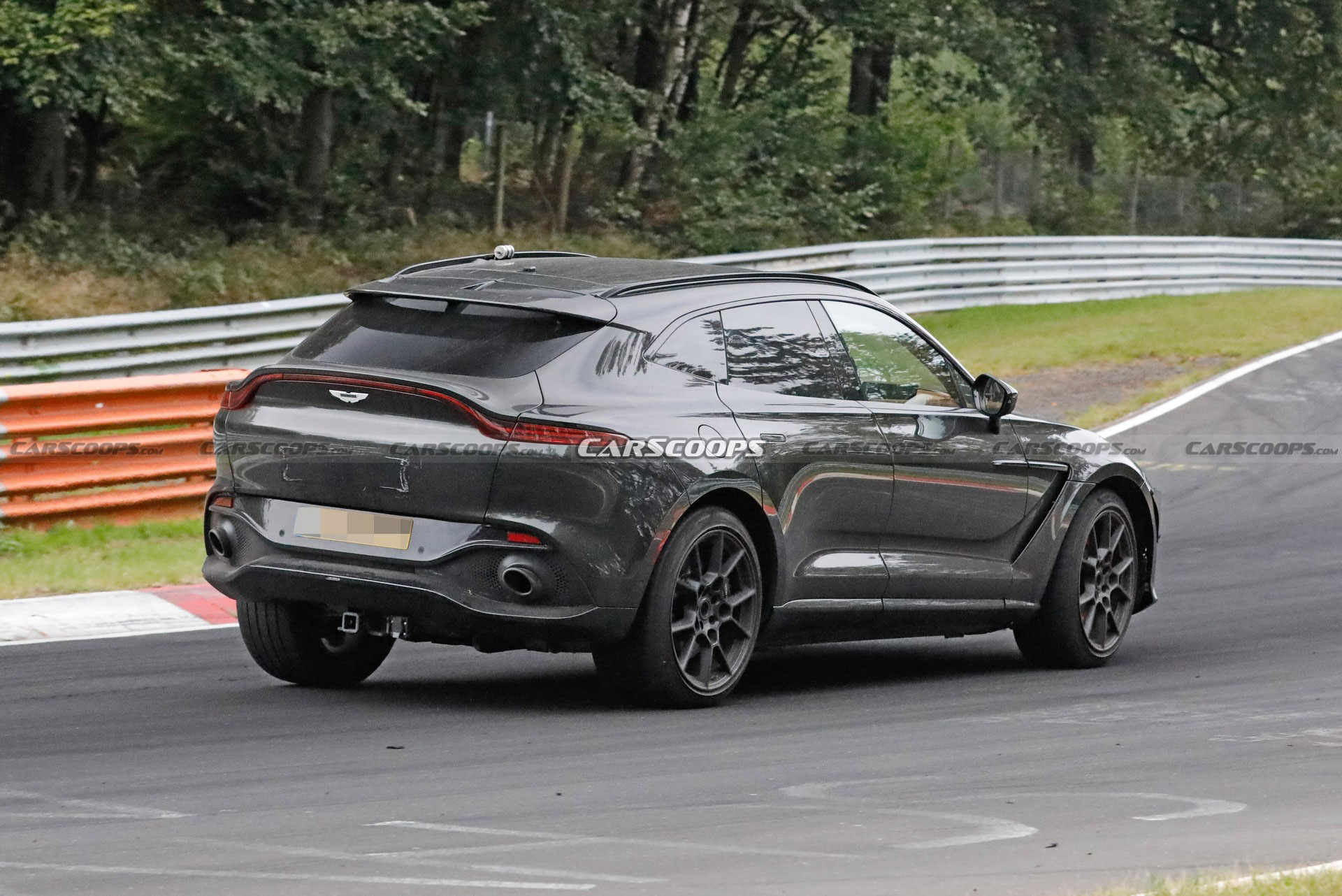 Mysterious Aston Martin DBX Spied, Is A Facelifted Variant Or A New Performance Model?