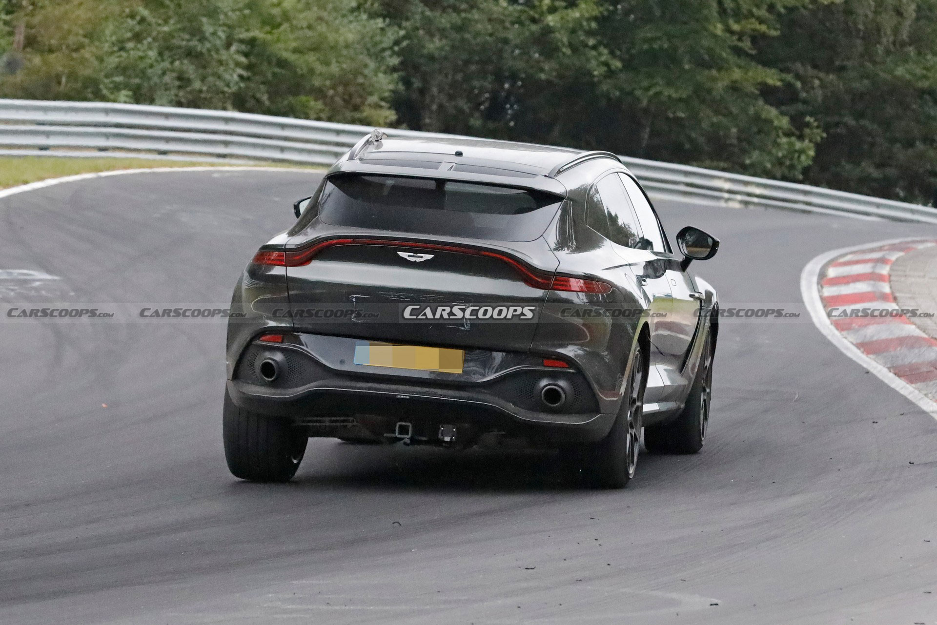 Mysterious Aston Martin DBX Spied, Is A Facelifted Variant Or A New Performance Model?