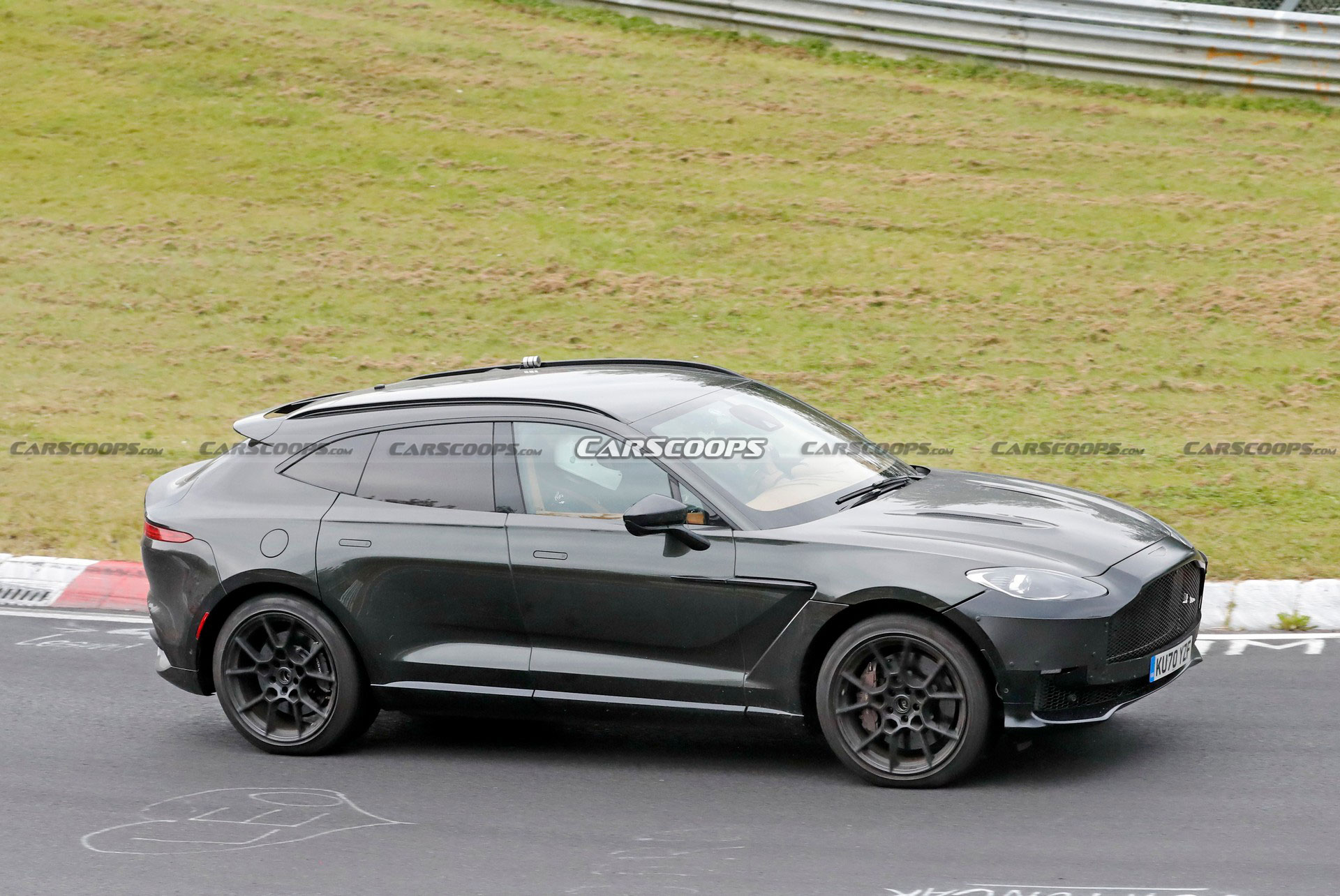 Mysterious Aston Martin DBX Spied, Is A Facelifted Variant Or A New Performance Model?