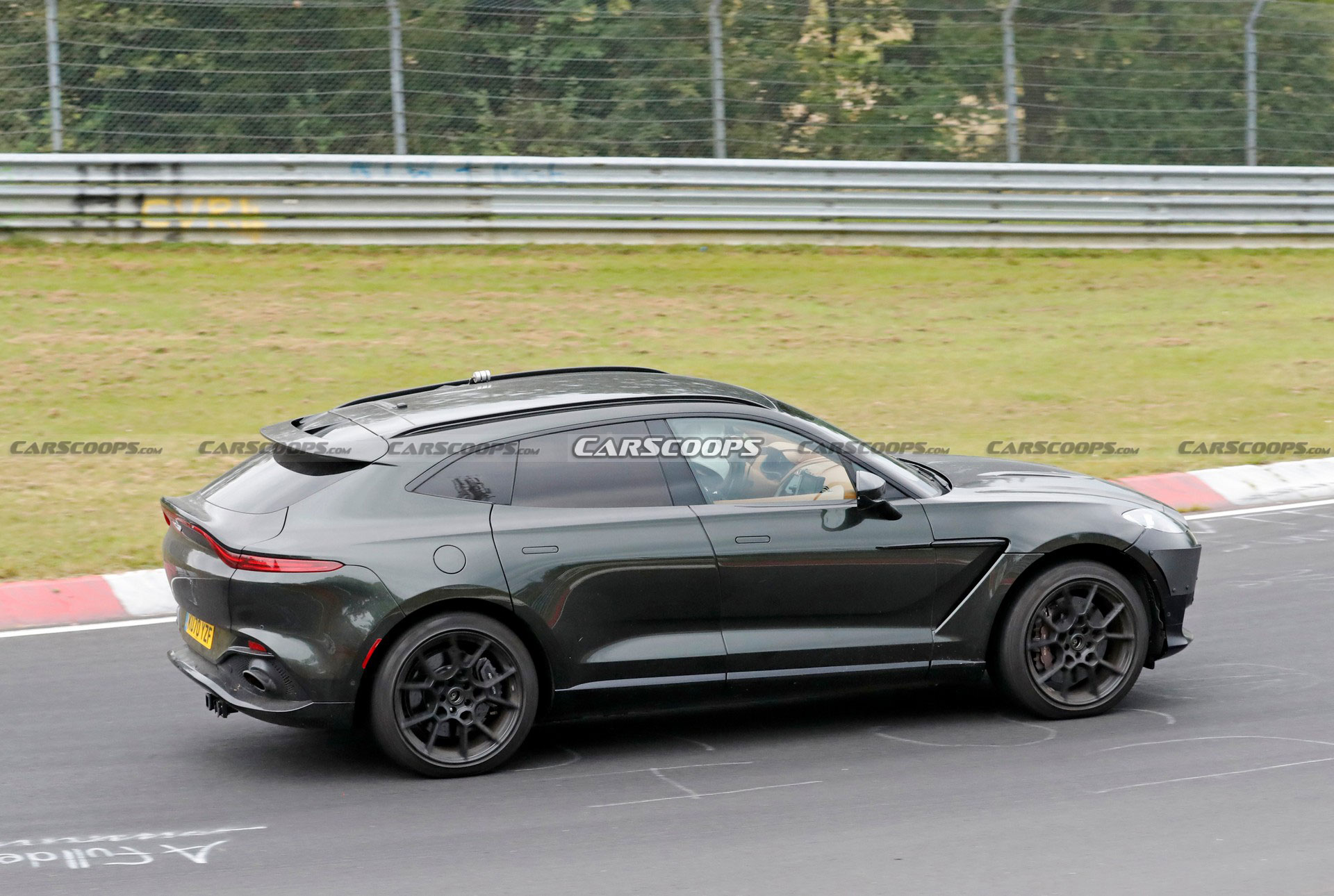Mysterious Aston Martin DBX Spied, Is A Facelifted Variant Or A New Performance Model?