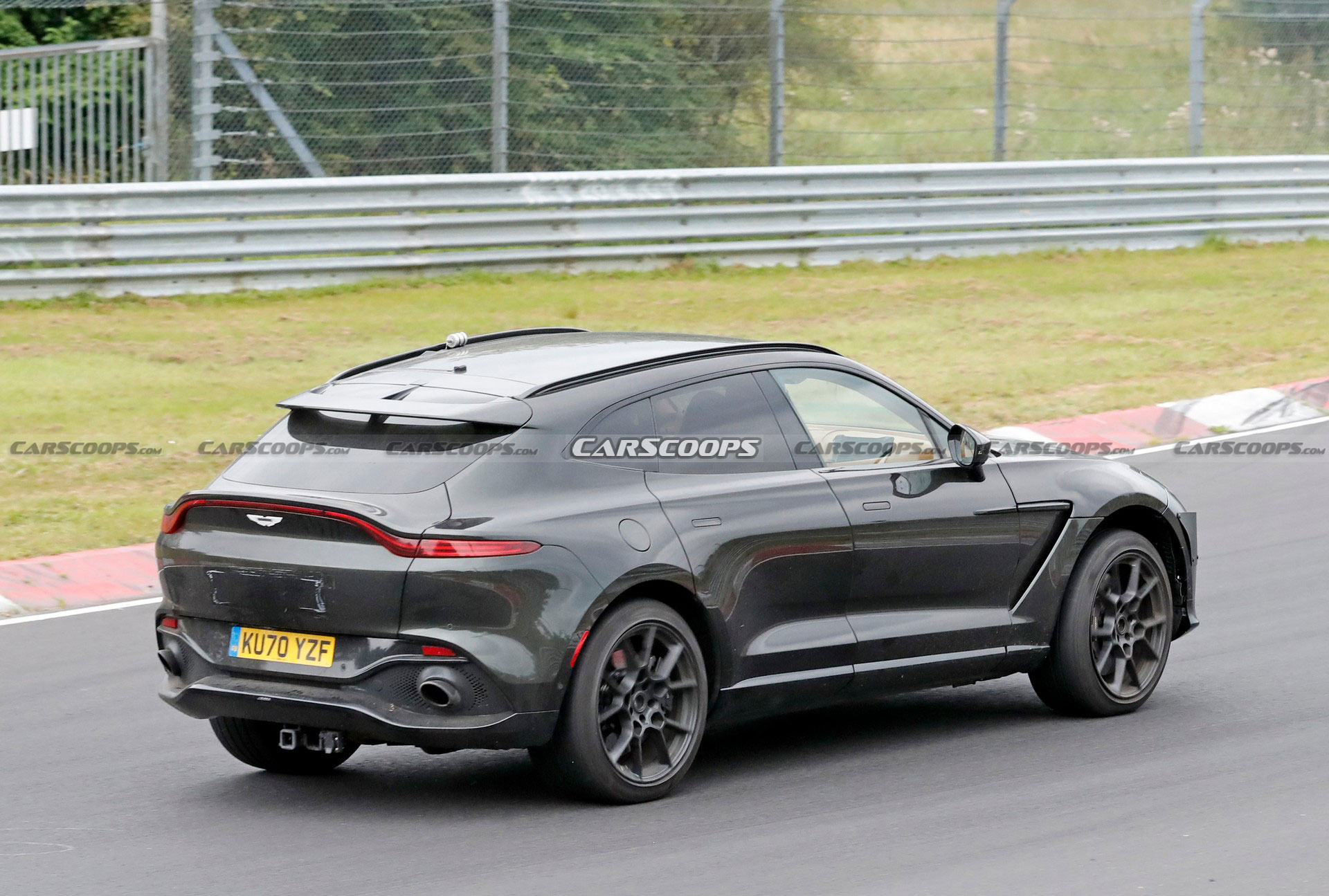 Mysterious Aston Martin DBX Spied, Is A Facelifted Variant Or A New Performance Model?