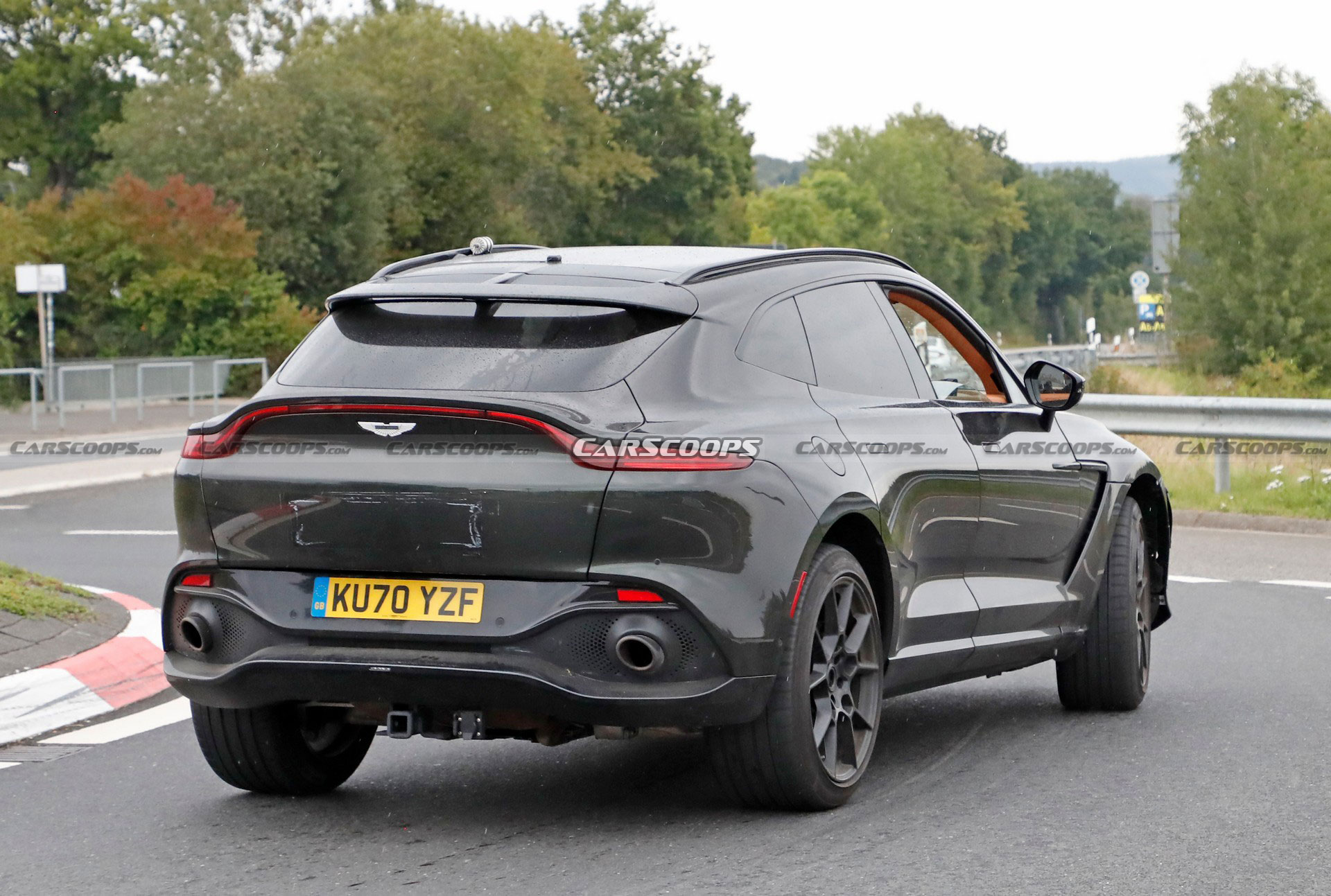 Mysterious Aston Martin DBX Spied, Is A Facelifted Variant Or A New Performance Model?