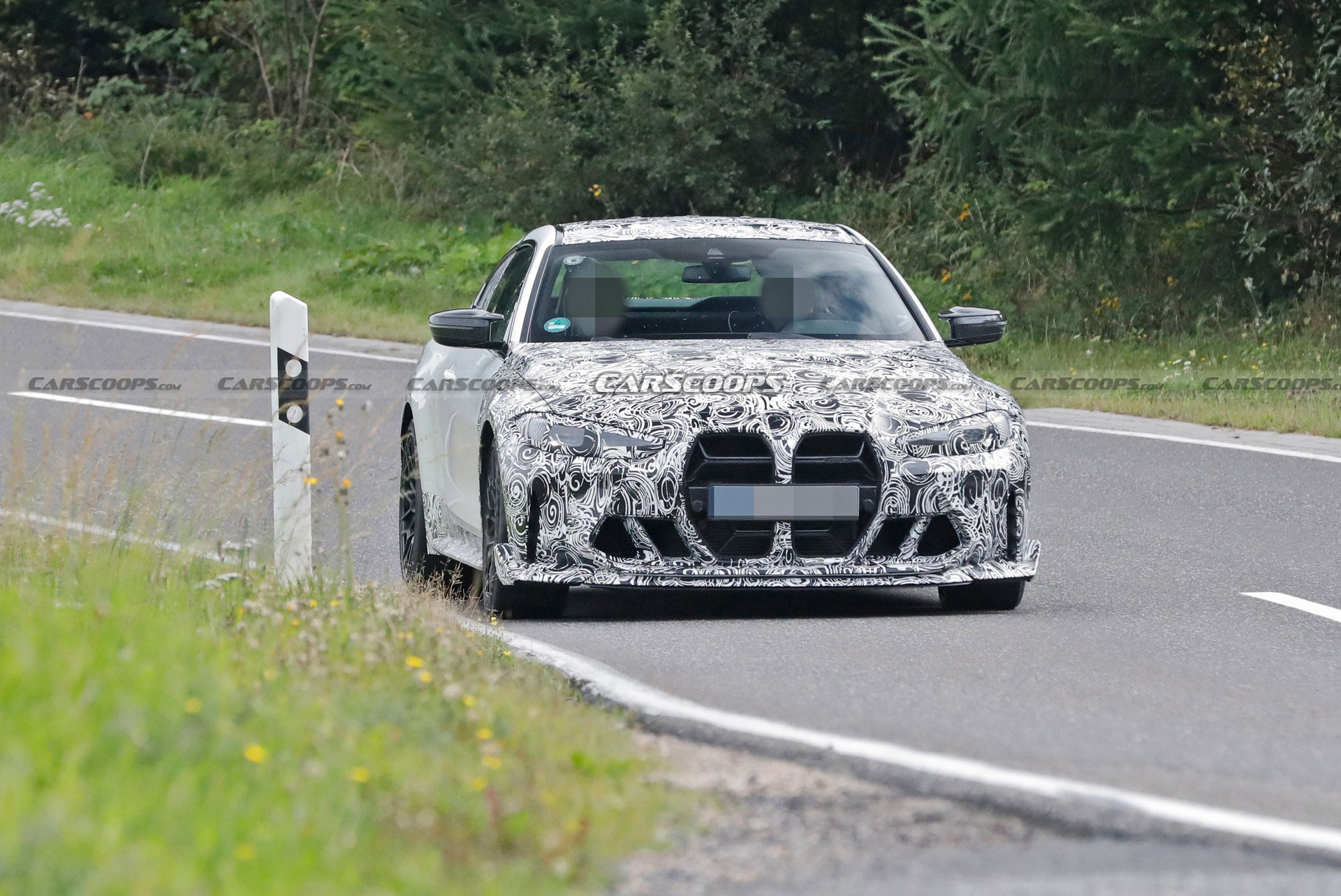 2023 BMW M4 CSL Hits The Track And Could Have Around 540 HP