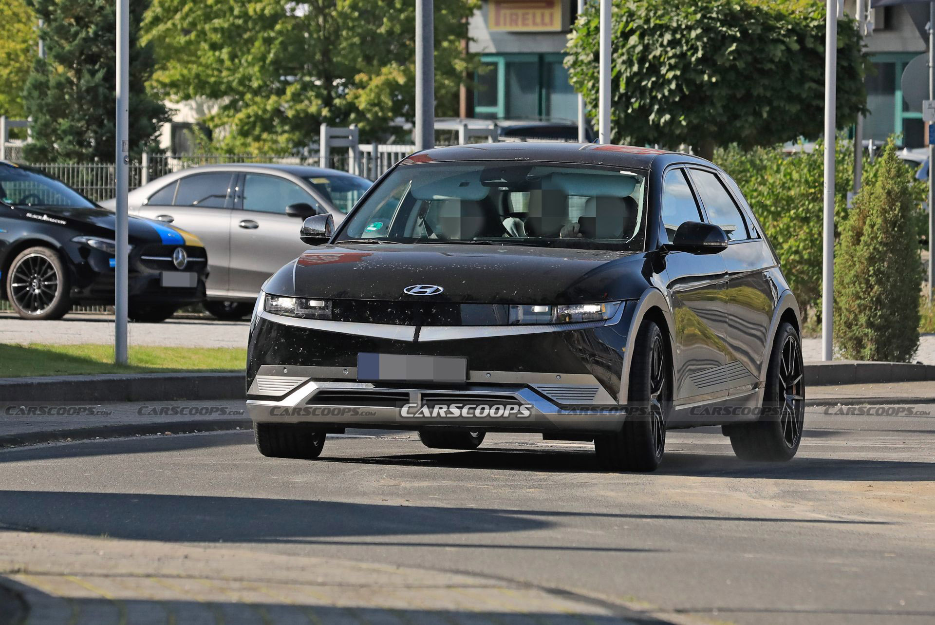 2023 Hyundai Ioniq 5 N Spotted For The First Time, With Stealthy Prototype Sporting Huge Wheels And Brakes