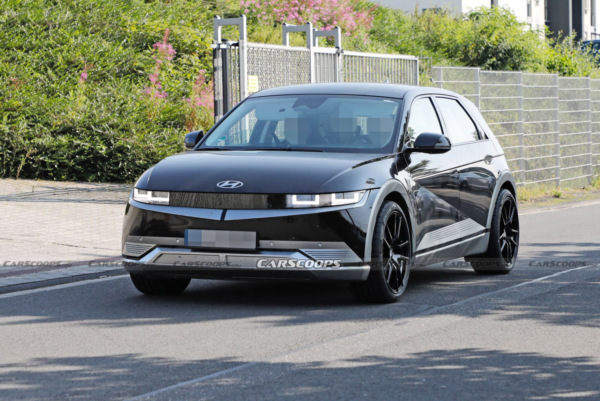 2023 Hyundai Ioniq 5 N Spotted For The First Time, With Stealthy Prototype Sporting Huge Wheels And Brakes