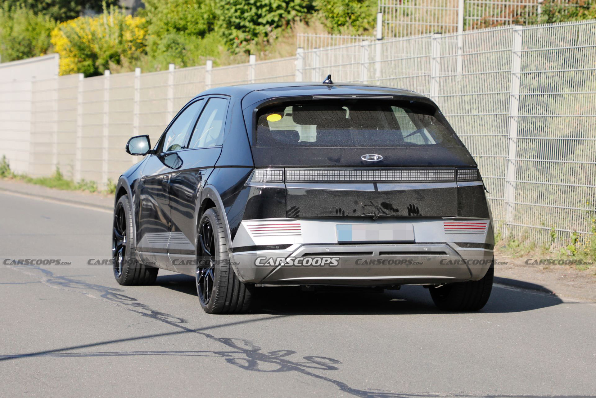 2023 Hyundai Ioniq 5 N Spotted For The First Time, With Stealthy Prototype Sporting Huge Wheels And Brakes