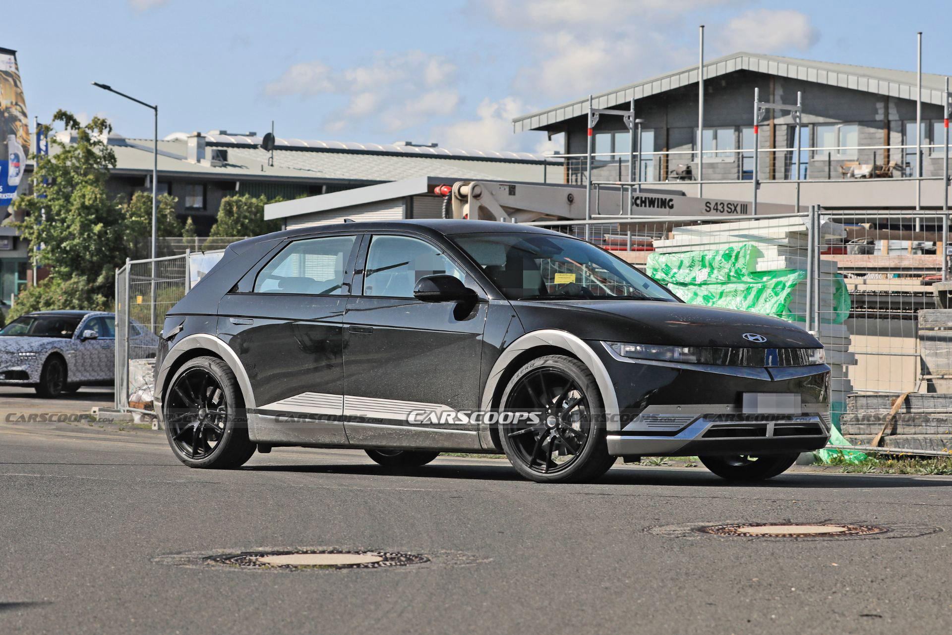 2023 Hyundai Ioniq 5 N Spotted For The First Time, With Stealthy Prototype Sporting Huge Wheels And Brakes