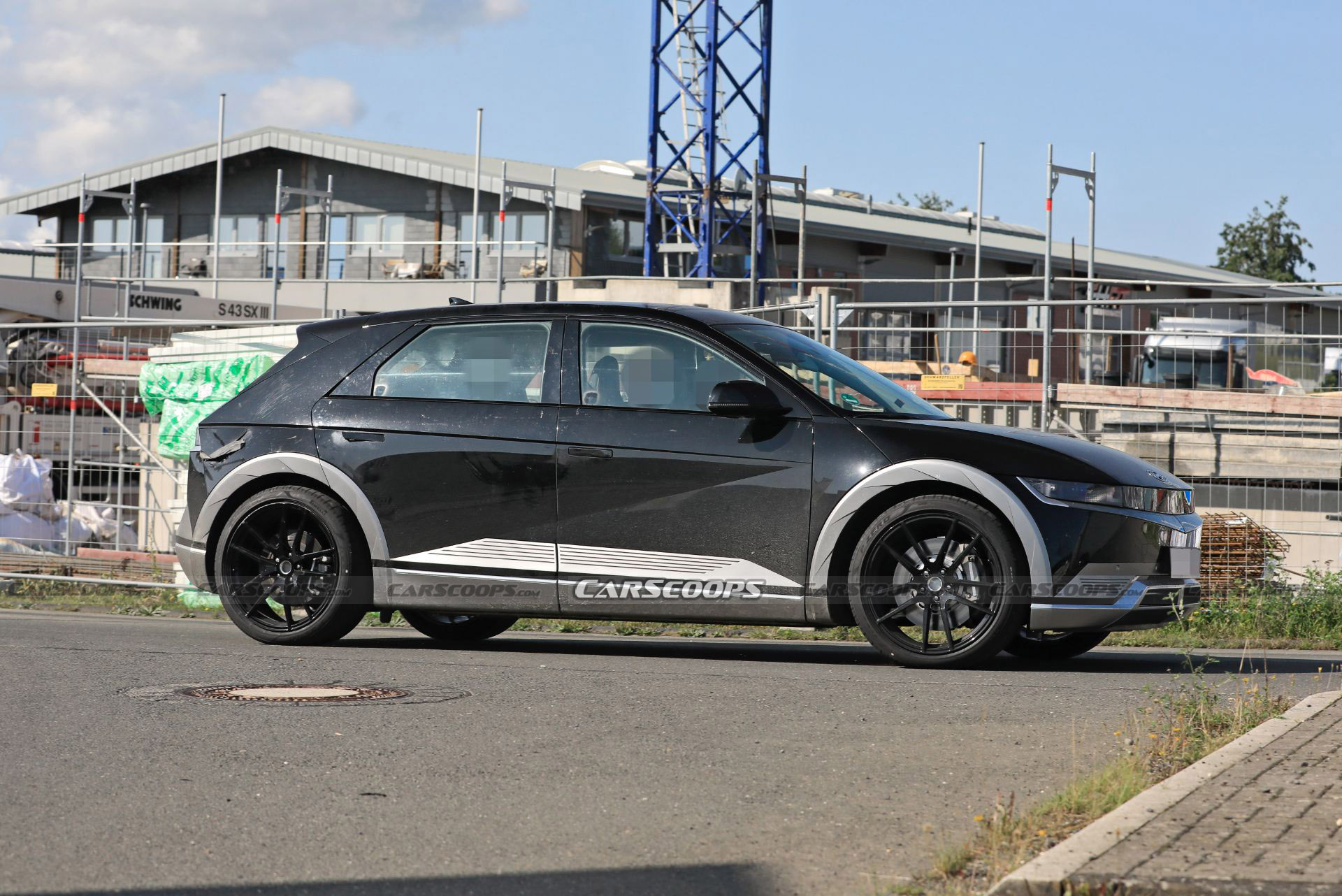 2023 Hyundai Ioniq 5 N Spotted For The First Time, With Stealthy Prototype Sporting Huge Wheels And Brakes