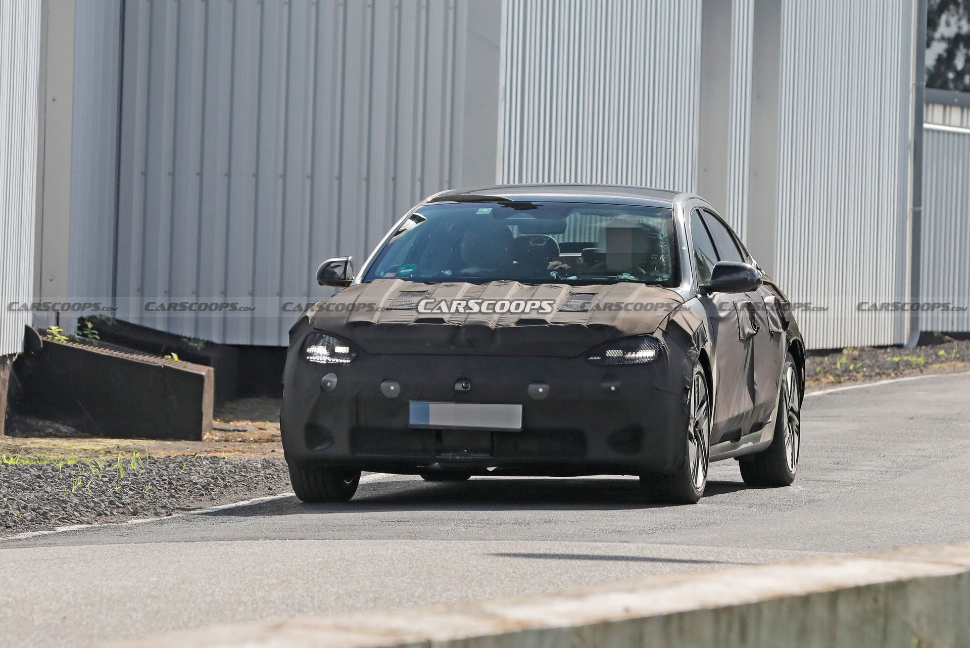 2023 Hyundai Ioniq 6 Spied Looking Like An Electric Four-Door Coupe For The Masses