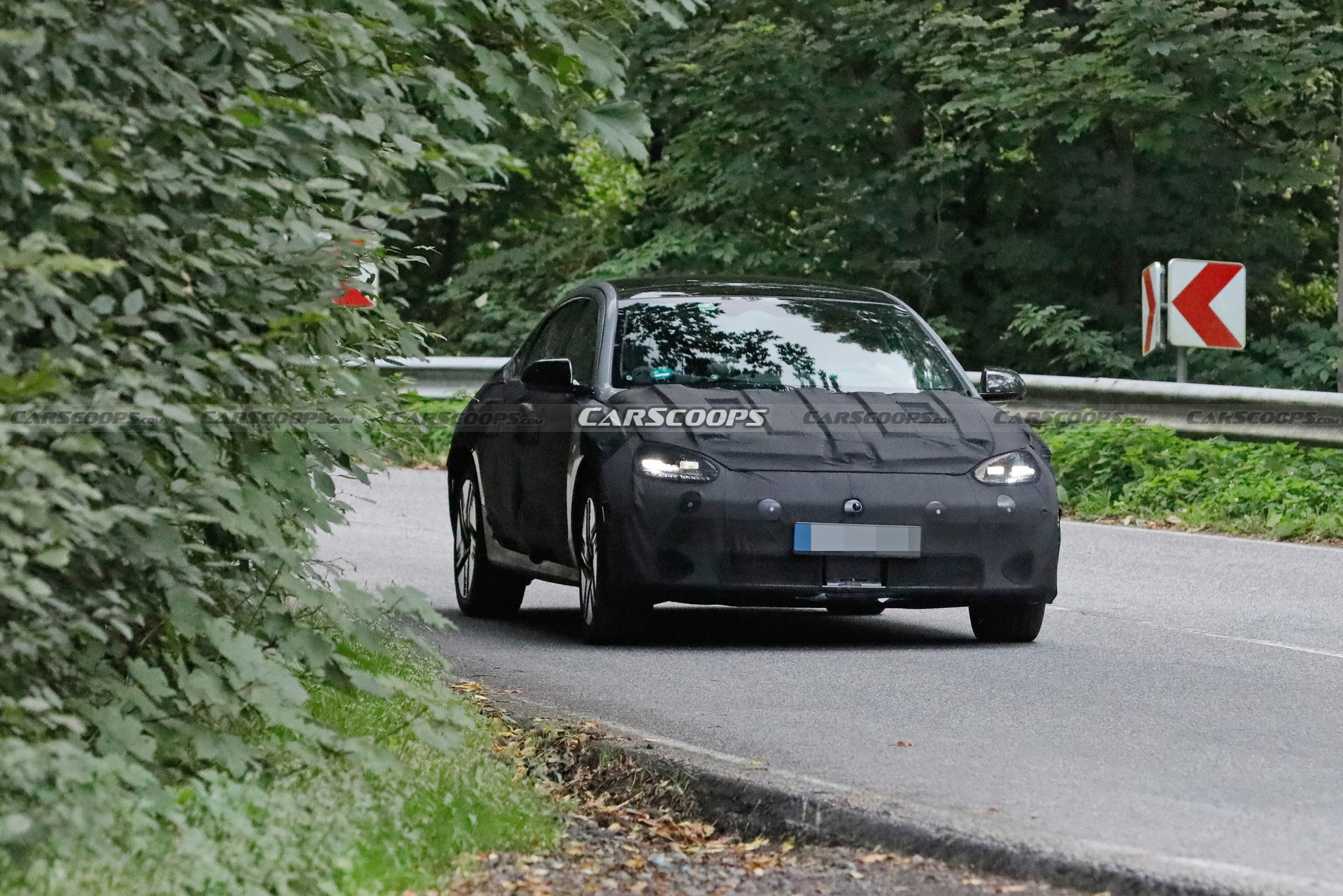 2023 Hyundai Ioniq 6 Spied Looking Like An Electric Four-Door Coupe For The Masses