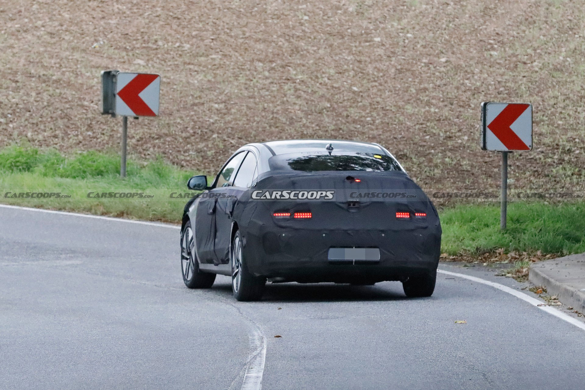 2023 Hyundai Ioniq 6 Spied Looking Like An Electric Four-Door Coupe For The Masses