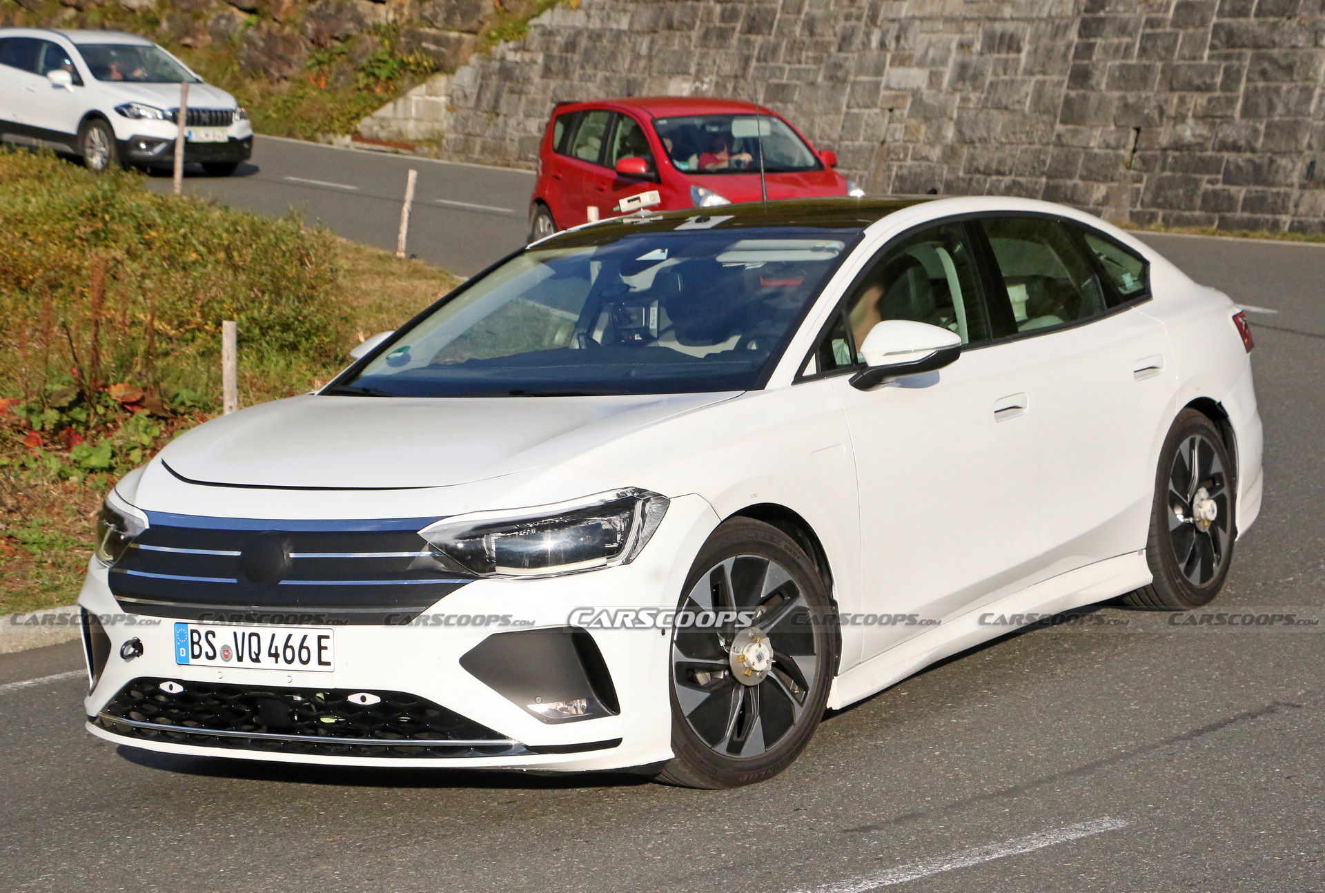 VW’s 2023 ID Electric Sedan Caught Testing Yet Again Under Tricky Camouflage