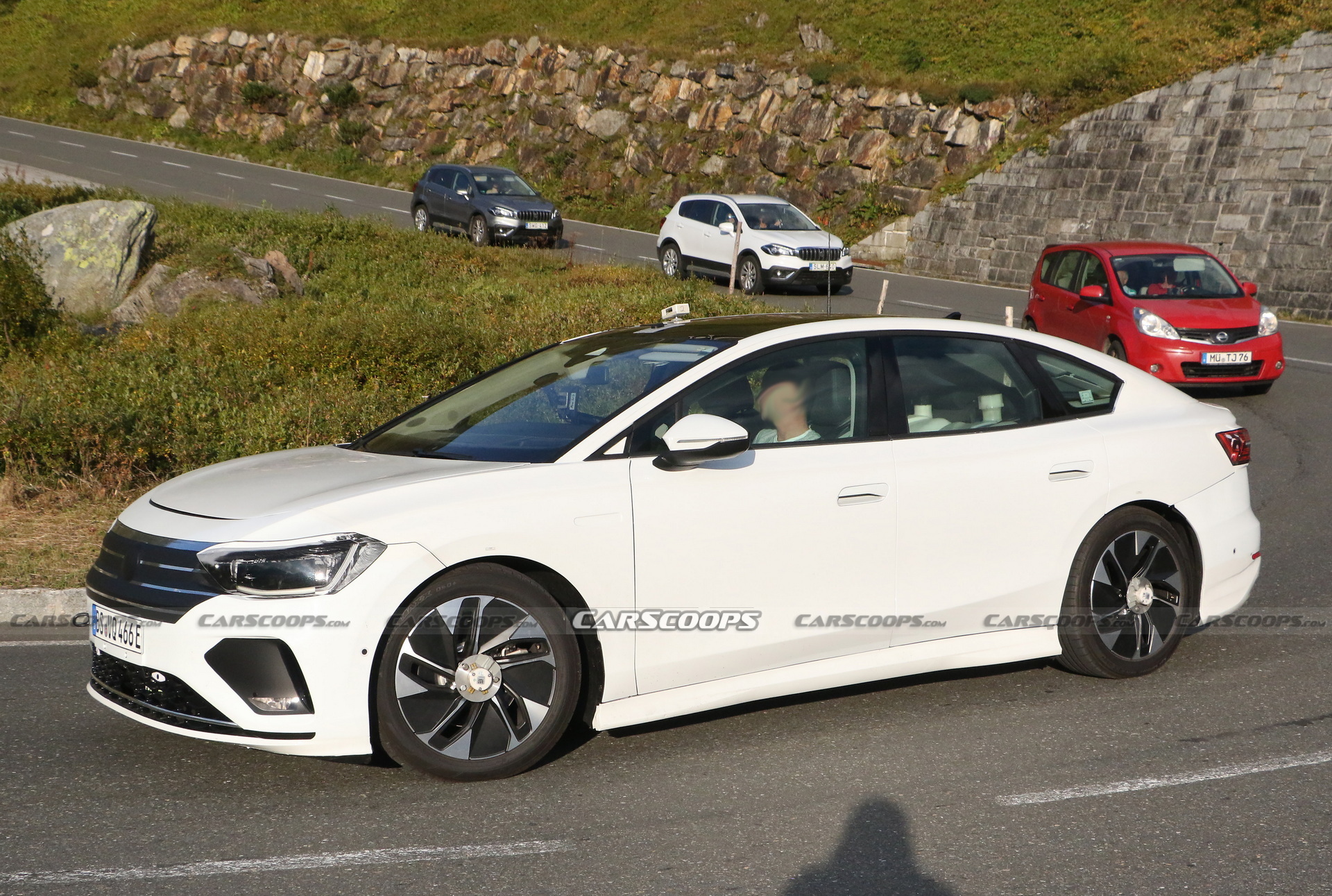 VW’s 2023 ID Electric Sedan Caught Testing Yet Again Under Tricky Camouflage