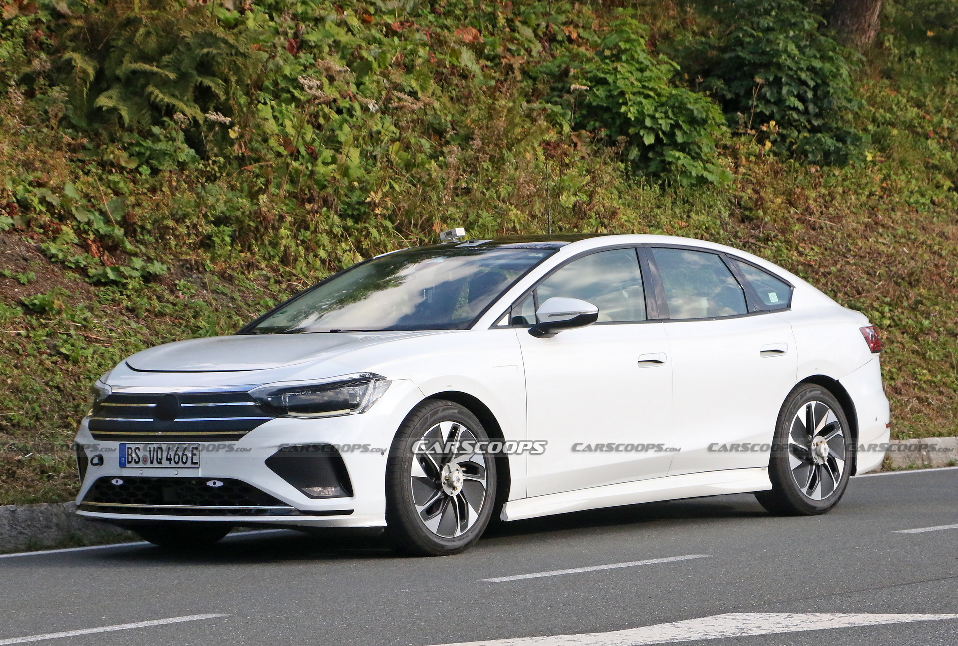 VW’s 2023 ID Electric Sedan Caught Testing Yet Again Under Tricky Camouflage