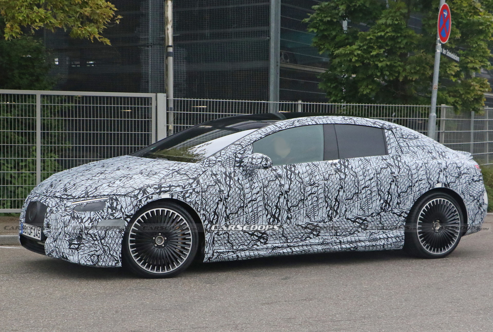 2023 Mercedes-AMG EQE 53 Spied: AMG’s Electric Sedan Getting Ready For The Post-V8 Era