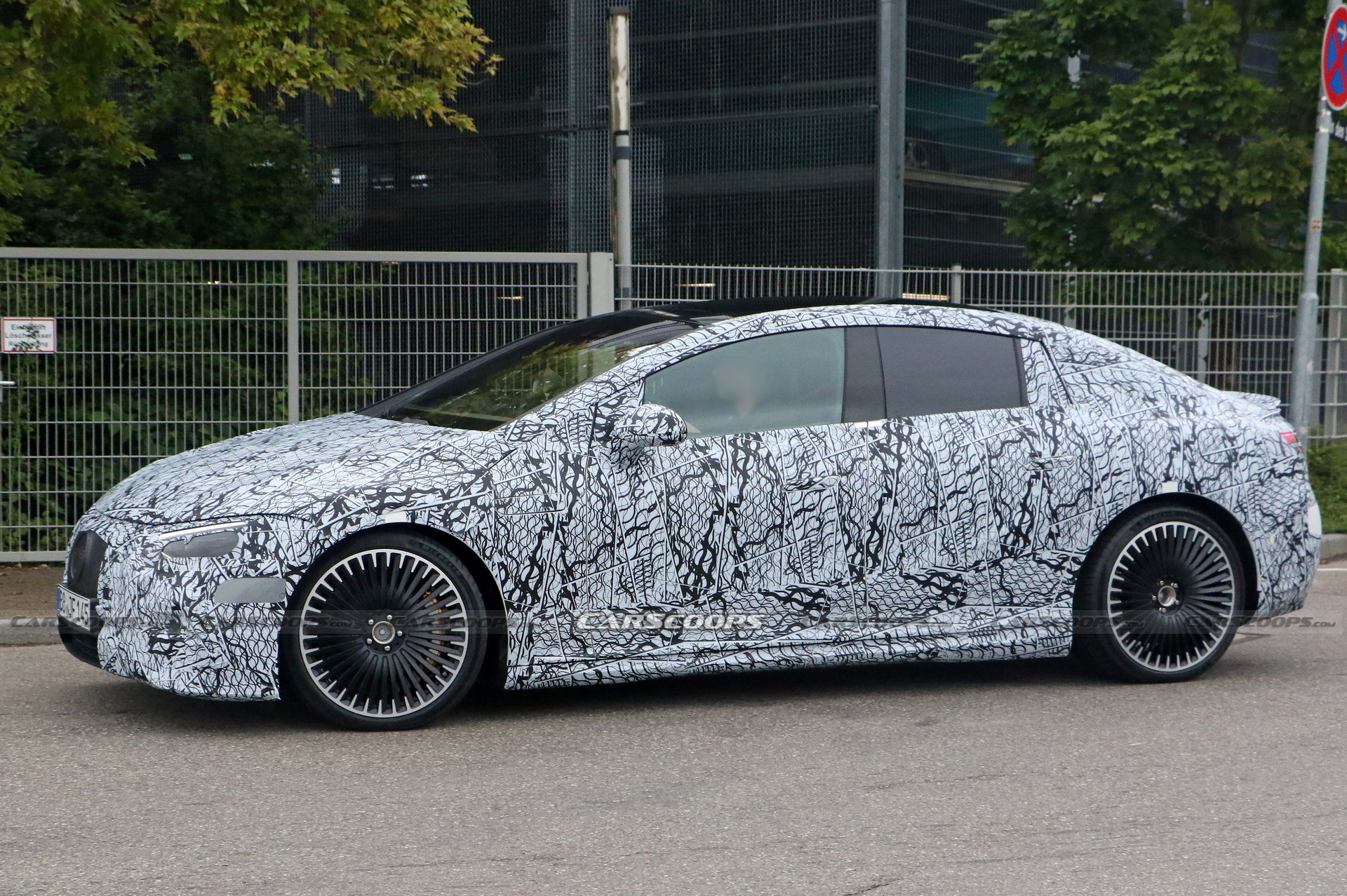 2023 Mercedes-AMG EQE 53 Spied: AMG’s Electric Sedan Getting Ready For The Post-V8 Era