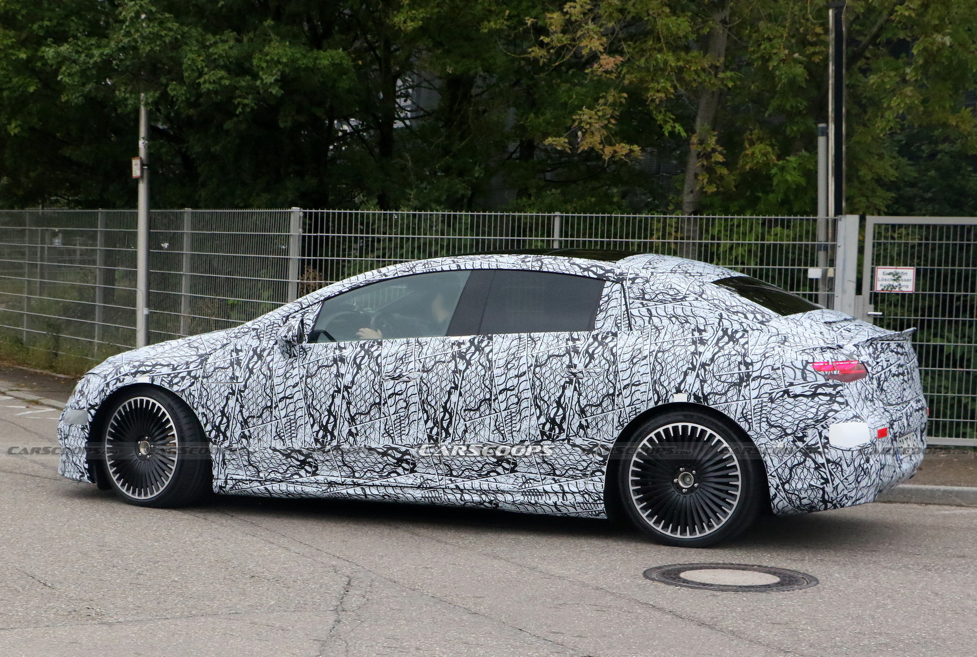 2023 Mercedes-AMG EQE 53 Spied: AMG’s Electric Sedan Getting Ready For The Post-V8 Era