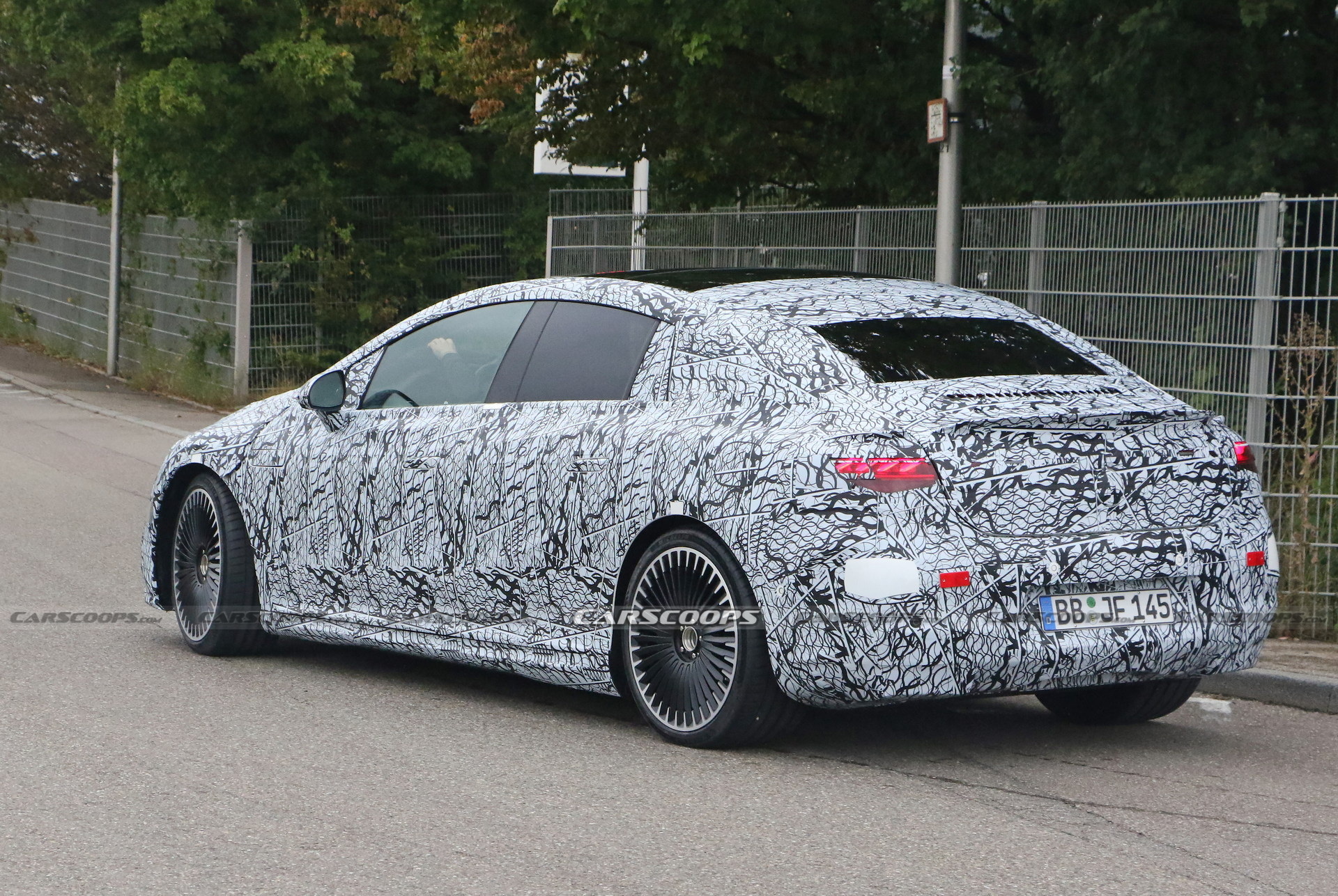 2023 Mercedes-AMG EQE 53 Spied: AMG’s Electric Sedan Getting Ready For The Post-V8 Era