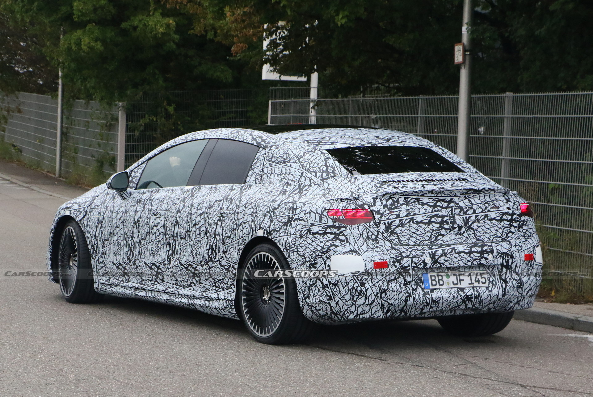 2023 Mercedes-AMG EQE 53 Spied: AMG’s Electric Sedan Getting Ready For The Post-V8 Era