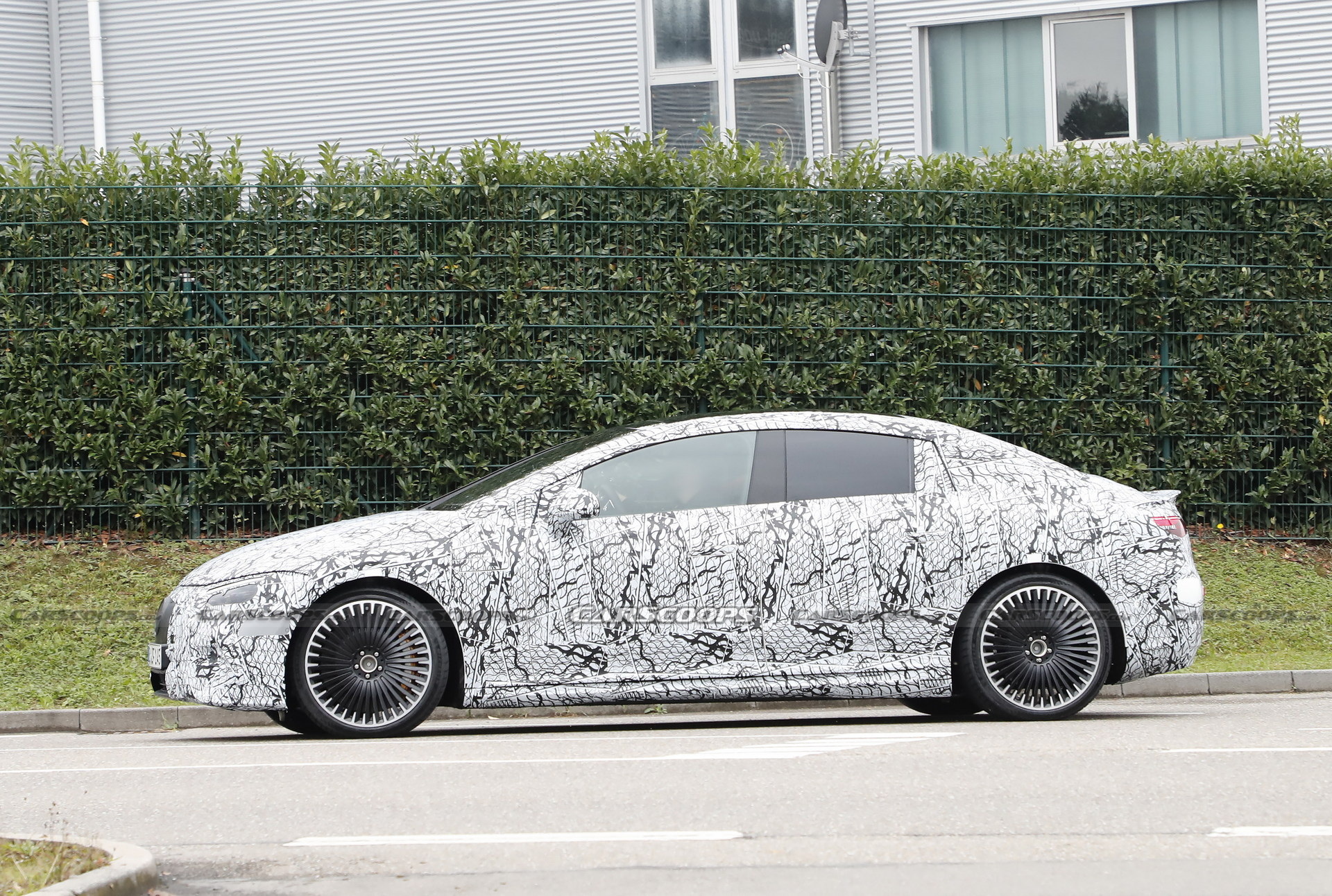 2023 Mercedes-AMG EQE 53 Spied: AMG’s Electric Sedan Getting Ready For The Post-V8 Era