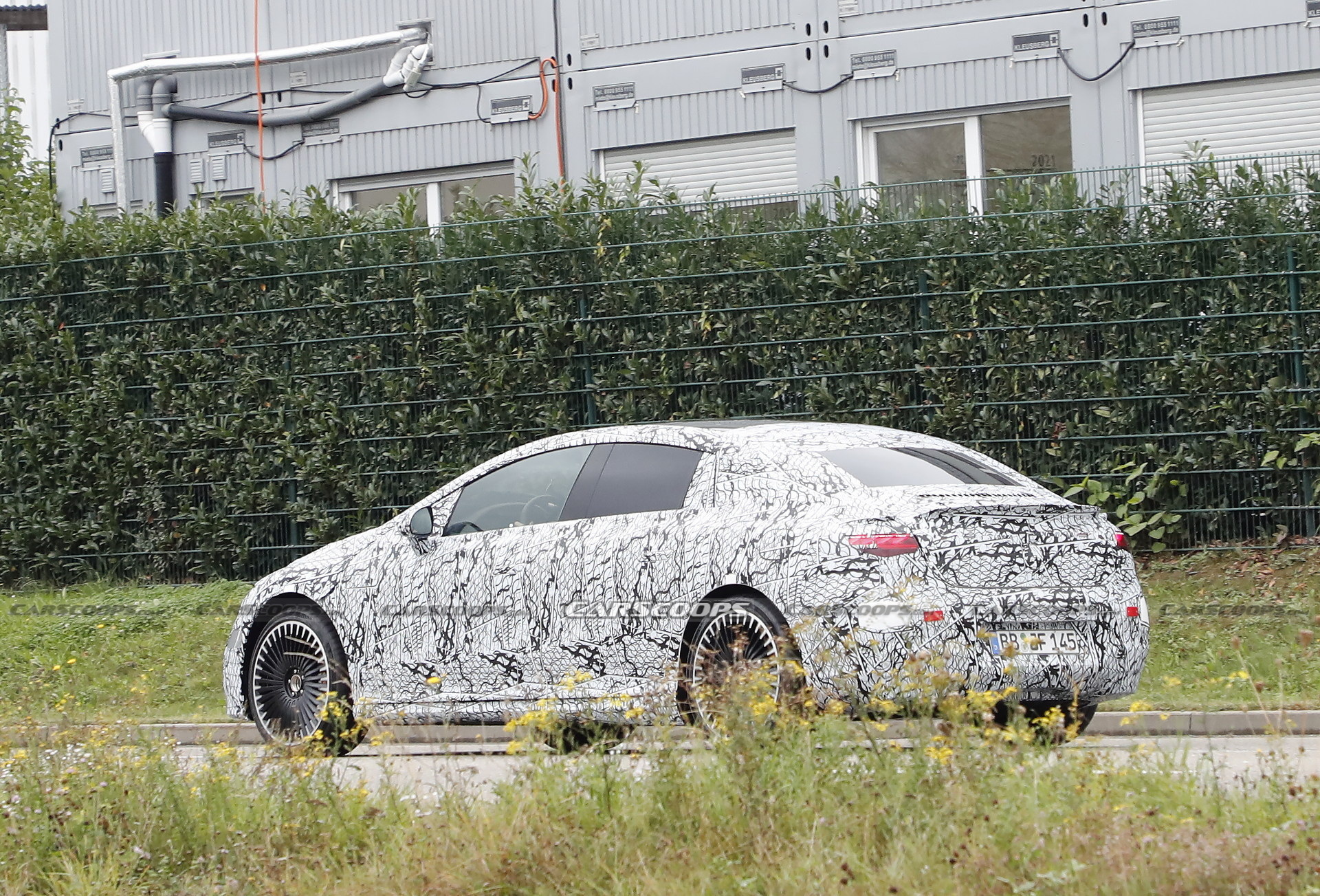 2023 Mercedes-AMG EQE 53 Spied: AMG’s Electric Sedan Getting Ready For The Post-V8 Era