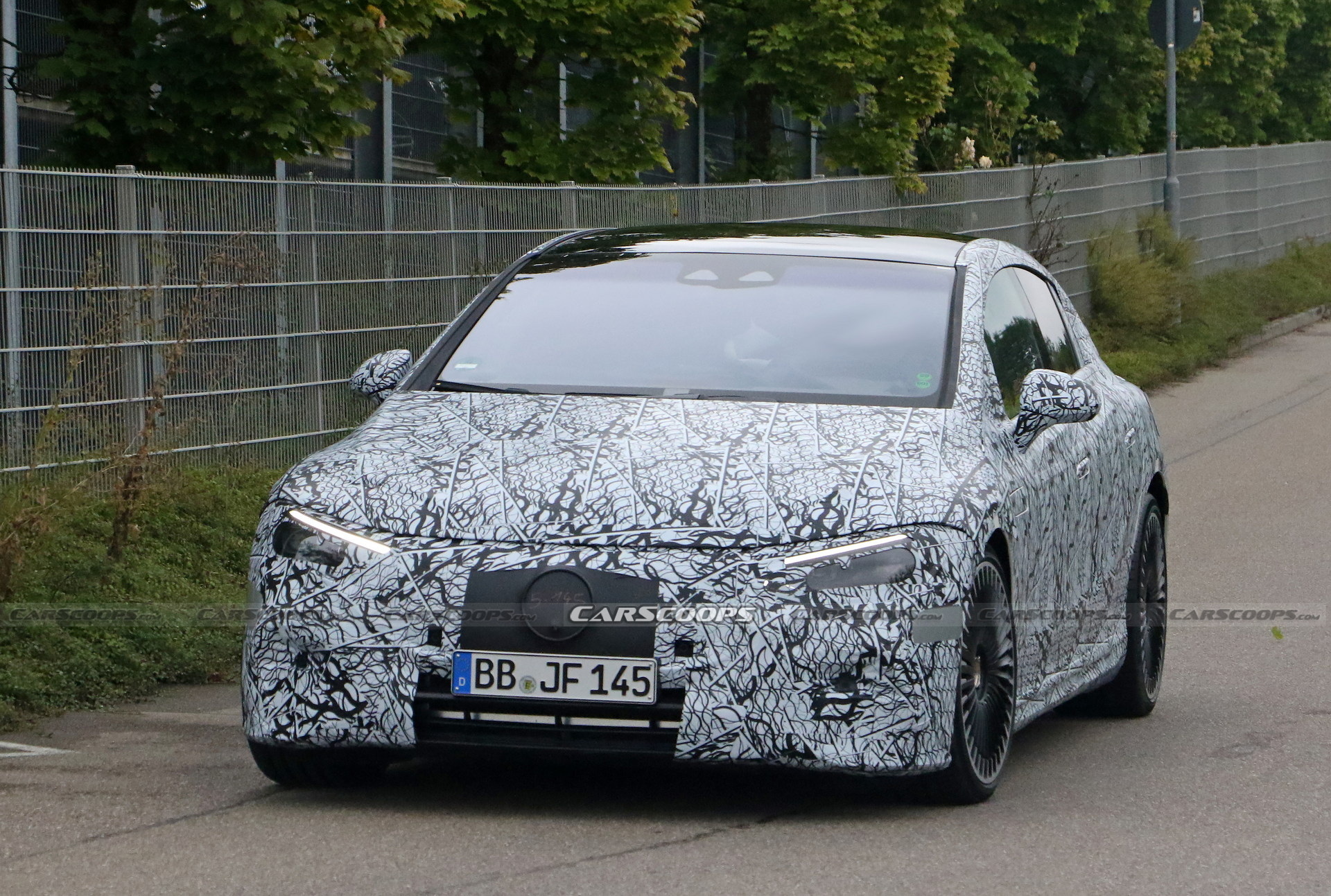 2023 Mercedes-AMG EQE 53 Spied: AMG’s Electric Sedan Getting Ready For The Post-V8 Era