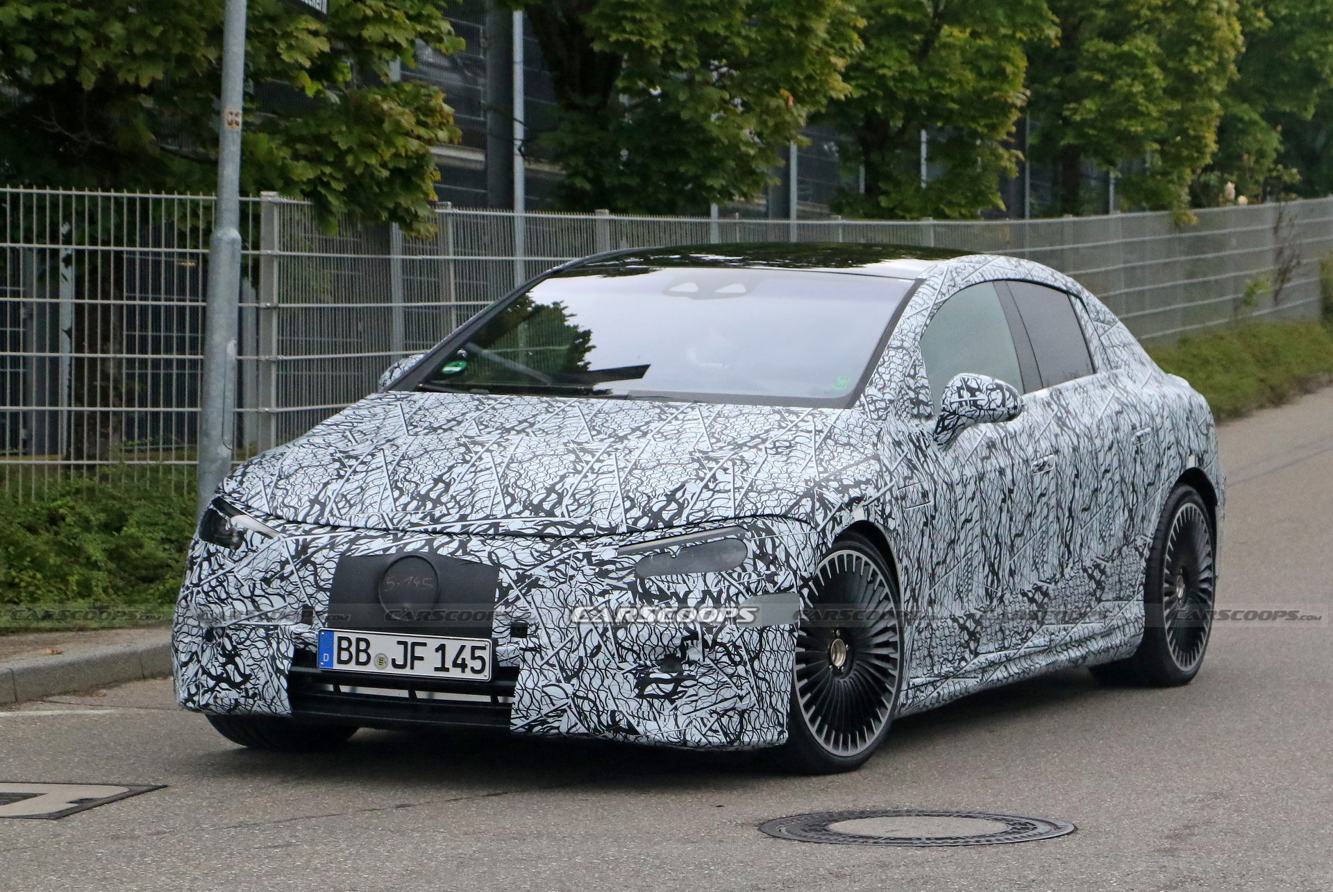 2023 Mercedes-AMG EQE 53 Spied: AMG’s Electric Sedan Getting Ready For The Post-V8 Era