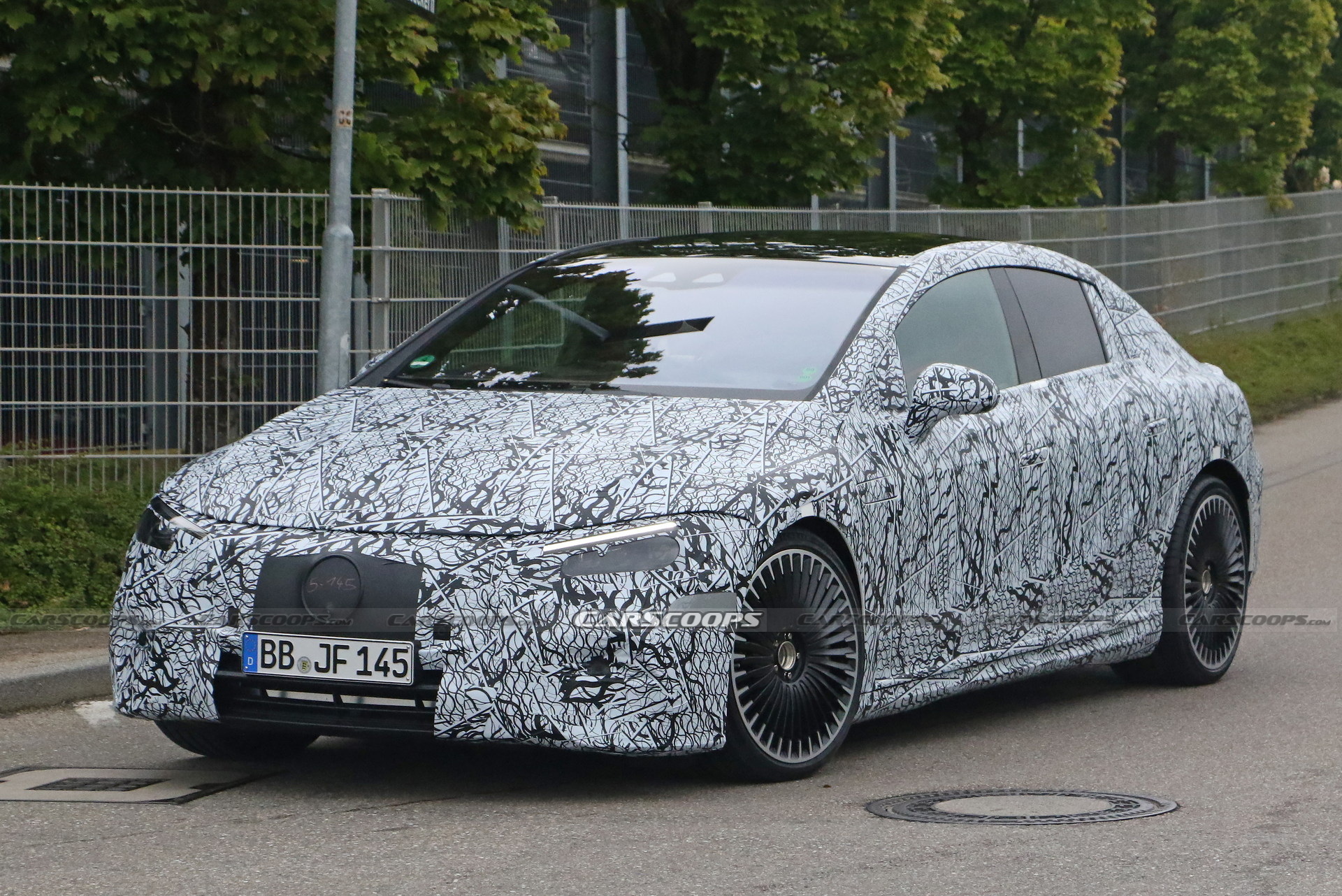 2023 Mercedes-AMG EQE 53 Spied: AMG’s Electric Sedan Getting Ready For The Post-V8 Era