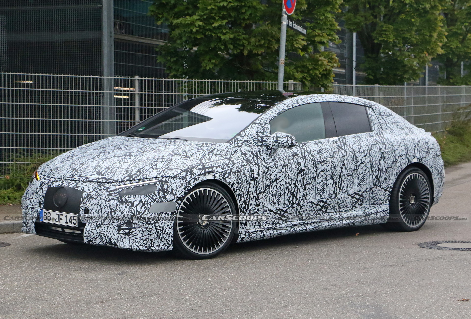 2023 Mercedes-AMG EQE 53 Spied: AMG’s Electric Sedan Getting Ready For The Post-V8 Era