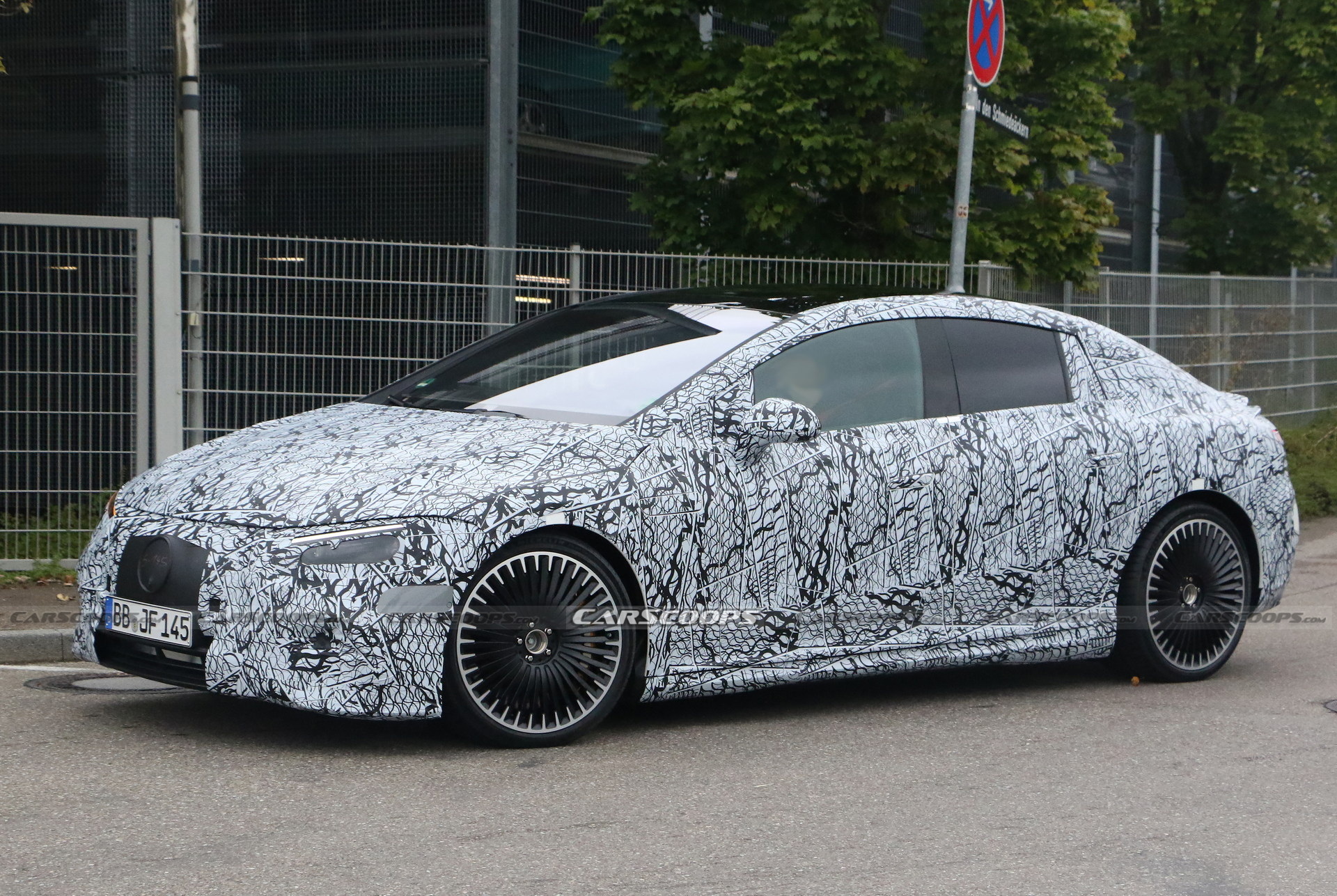 2023 Mercedes-AMG EQE 53 Spied: AMG’s Electric Sedan Getting Ready For The Post-V8 Era
