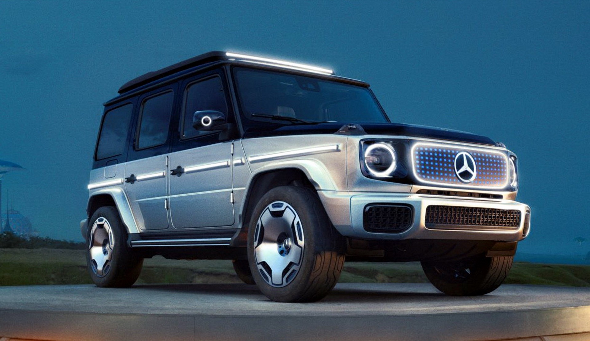 Mercedes-Benz EQG Concept Previews The Fully Electric G-Class Of Tomorrow