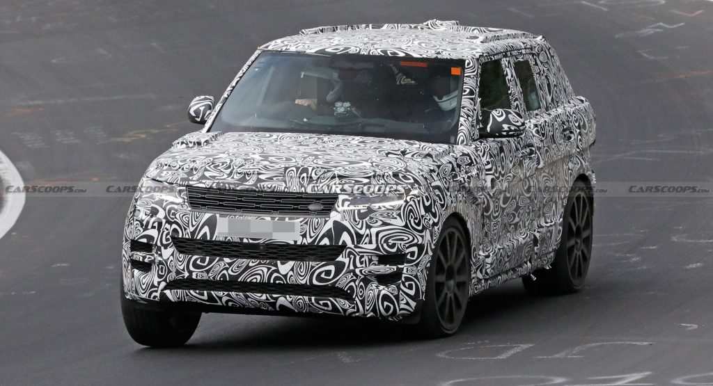  2023 Range Rover Sport SVR Shows More Of Its Face During Nurburgring Tests
