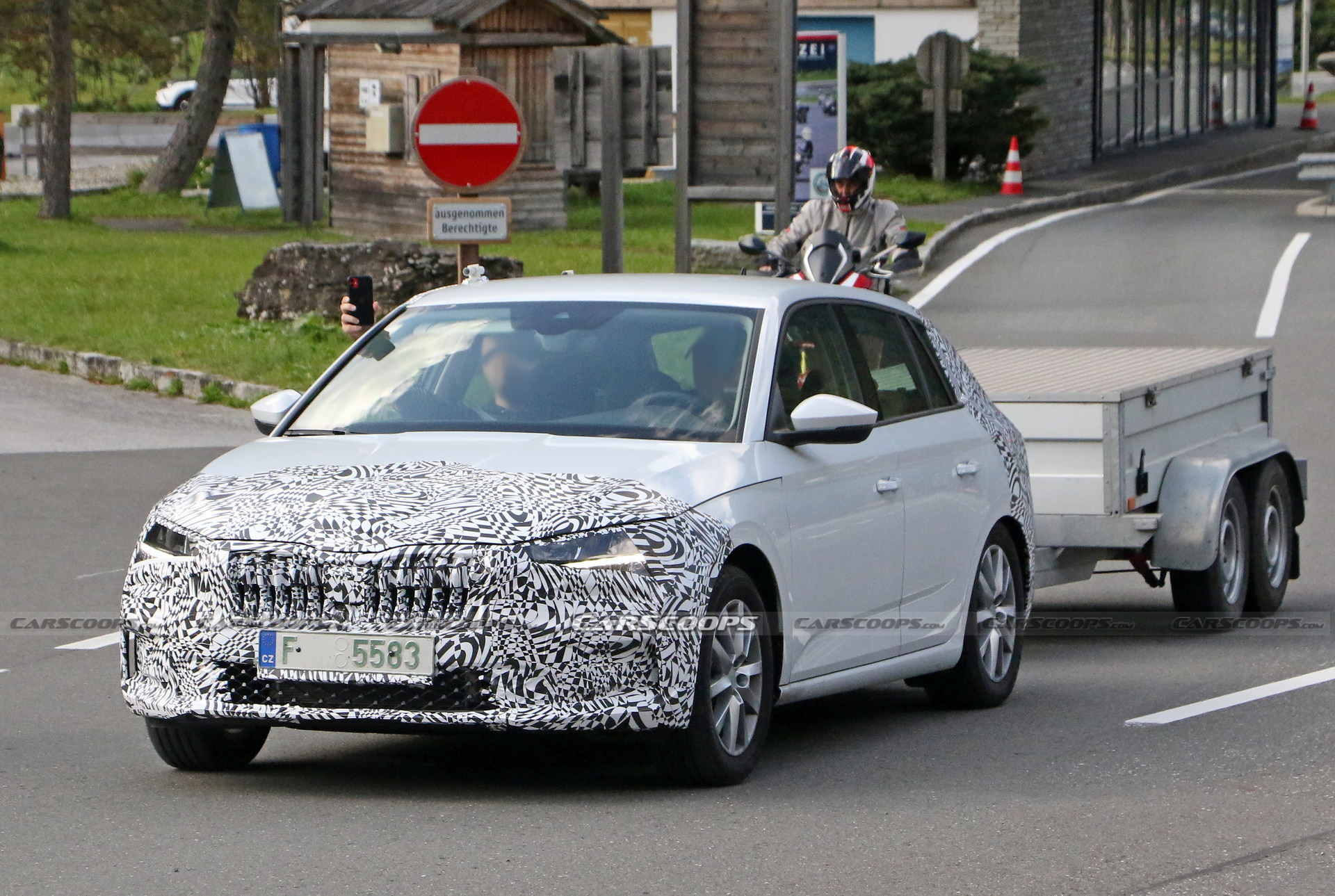 Skoda Scala Compact Hatchback Getting Ready For A Mid-Life Cycle Facelift
