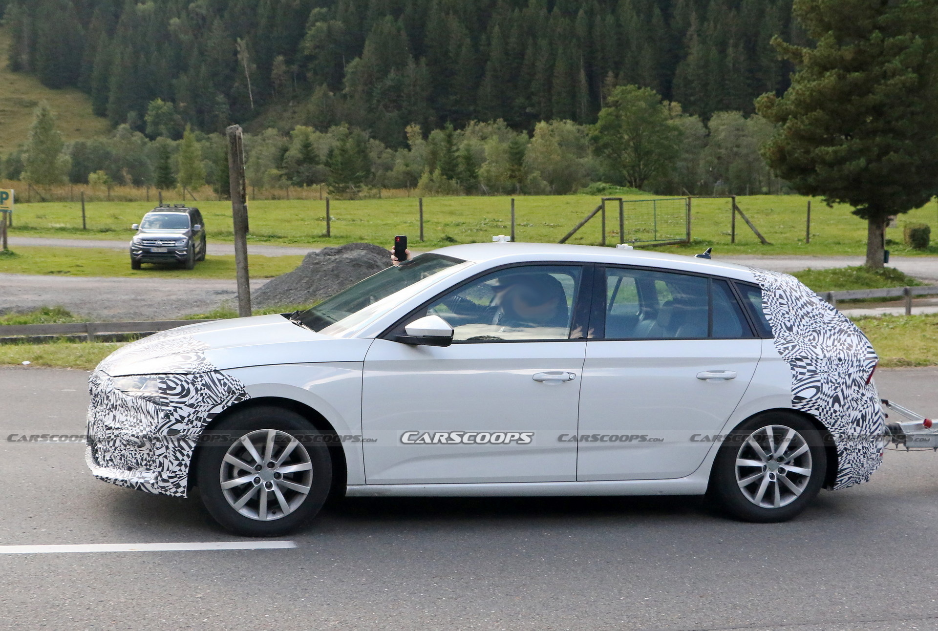Skoda Scala Compact Hatchback Getting Ready For A Mid-Life Cycle Facelift