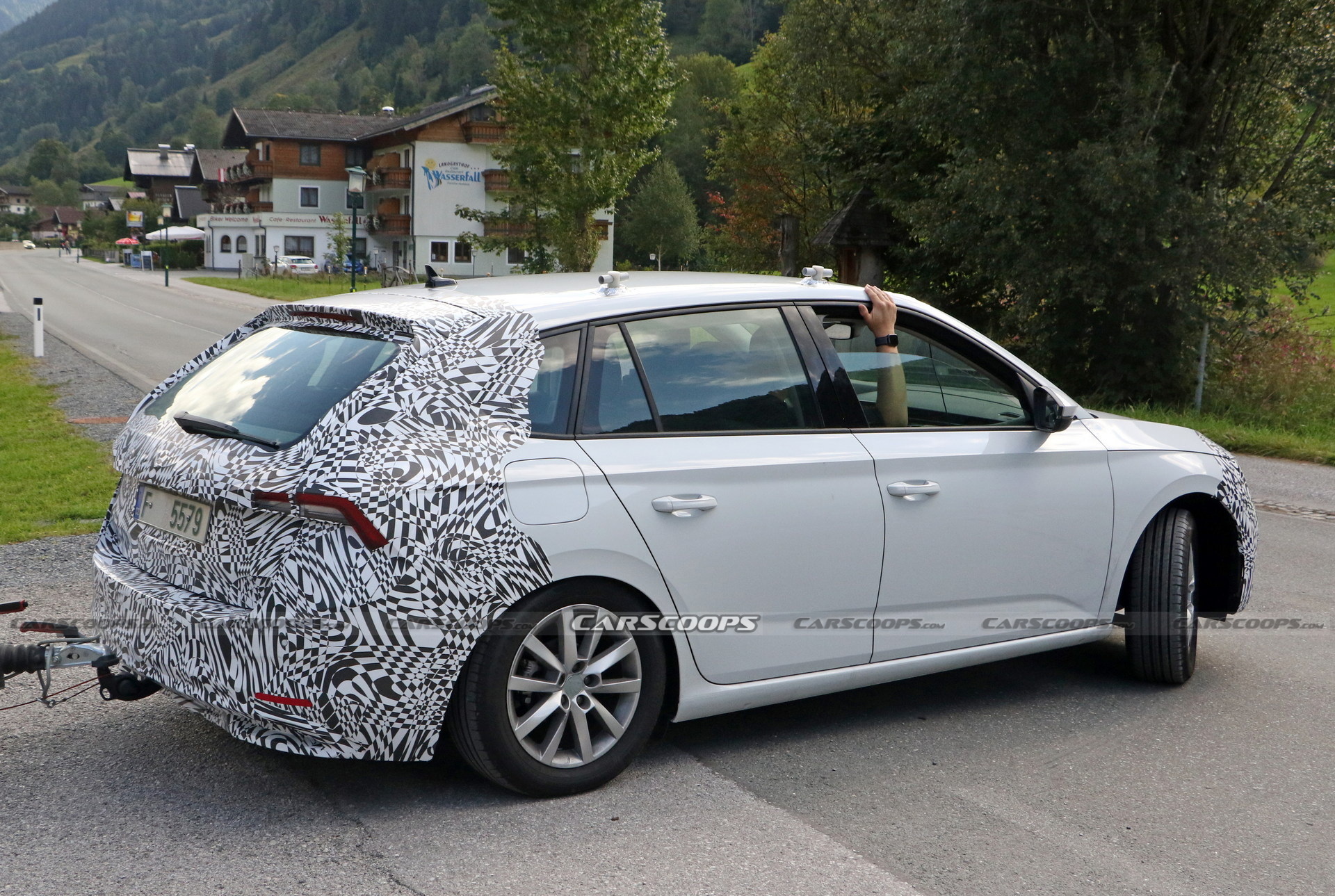 Skoda Scala Compact Hatchback Getting Ready For A Mid-Life Cycle Facelift