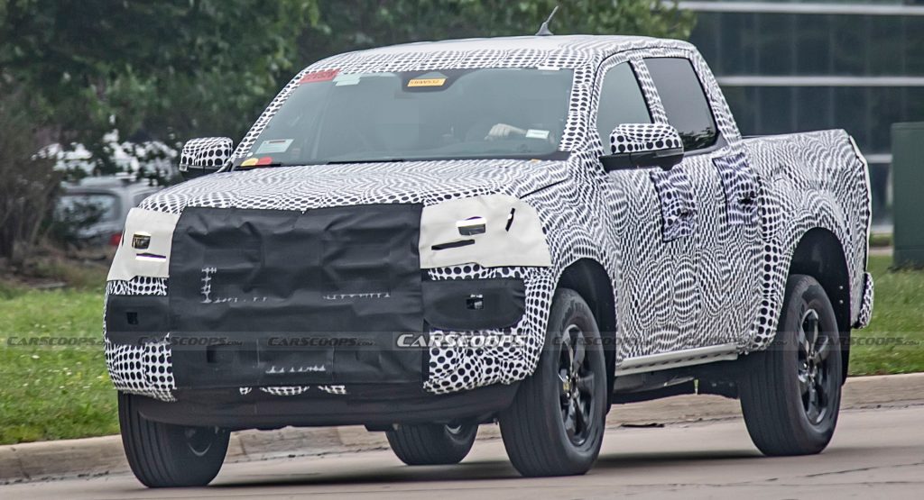  2023 VW Amarok Based On New Ranger Spotted Testing At Ford’s Proving Grounds In Michigan