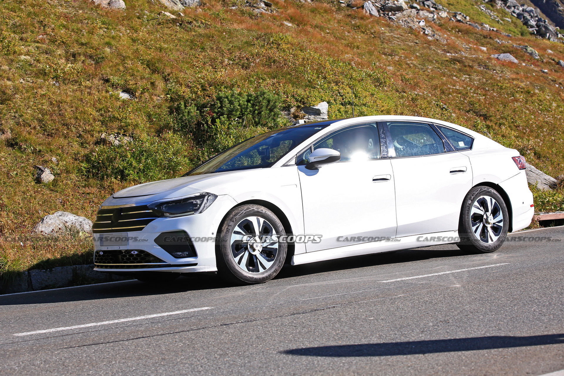 VW’s 2023 ID Electric Sedan Caught Testing Yet Again Under Tricky Camouflage