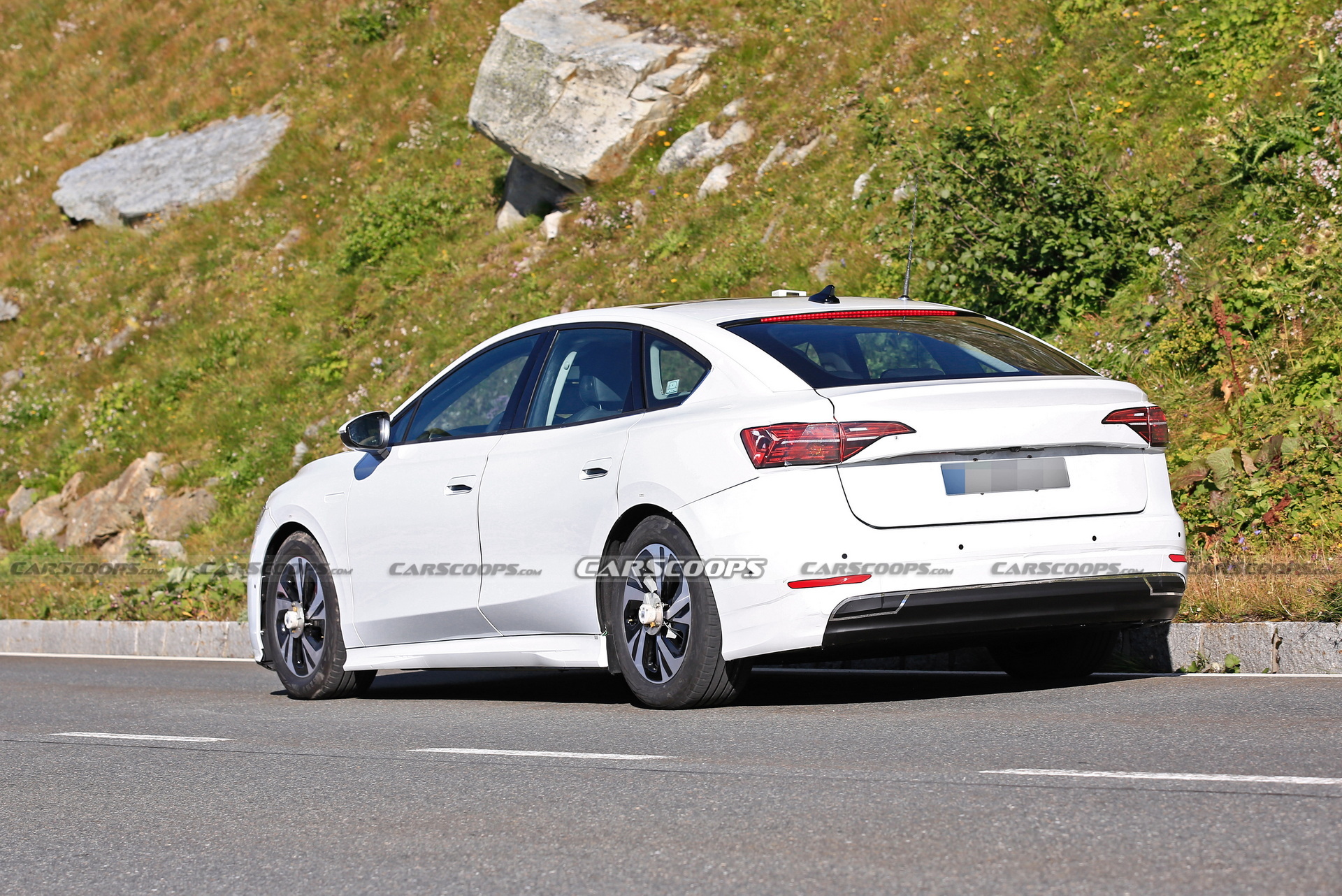 VW’s 2023 ID Electric Sedan Caught Testing Yet Again Under Tricky Camouflage