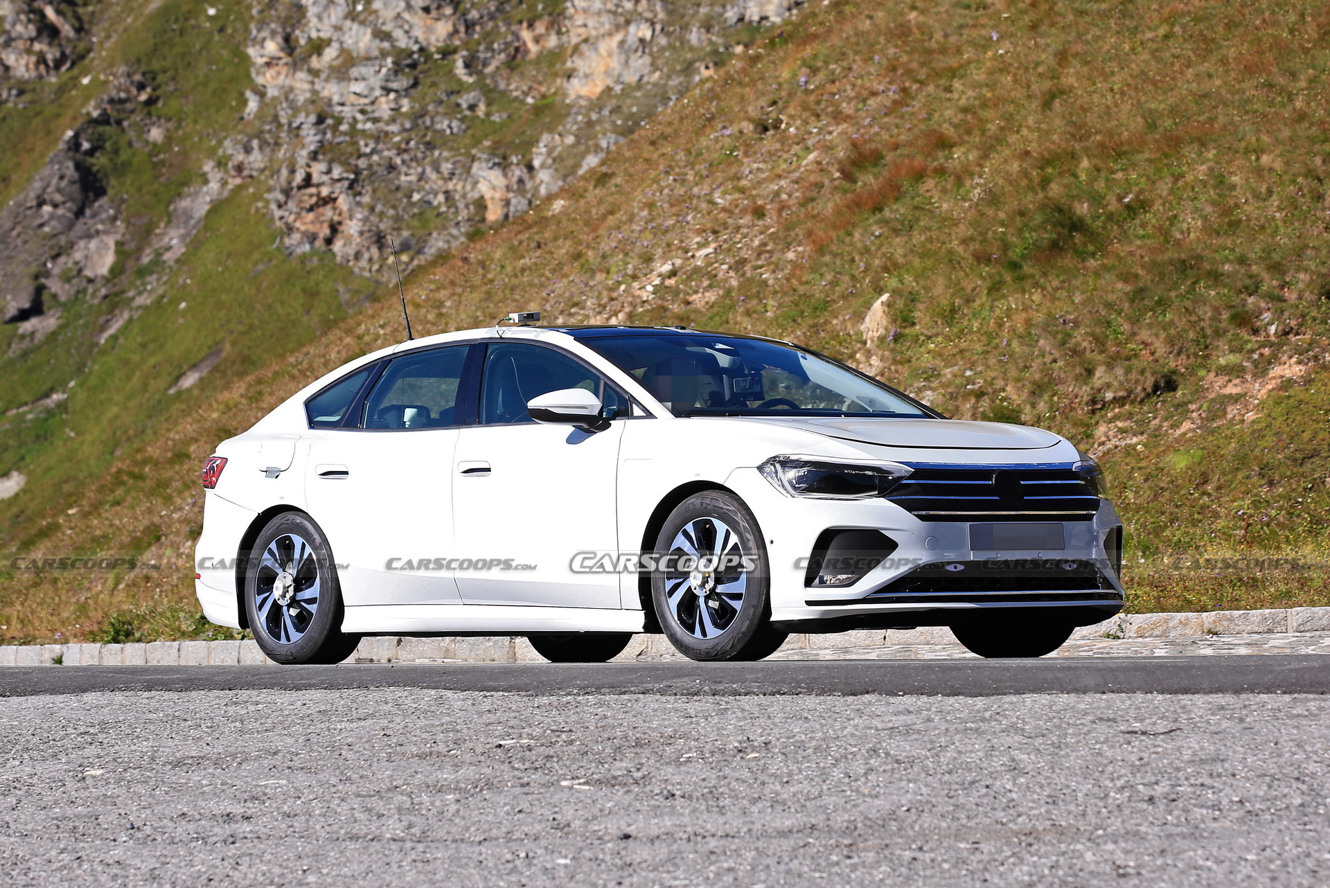 VW’s 2023 ID Electric Sedan Caught Testing Yet Again Under Tricky Camouflage