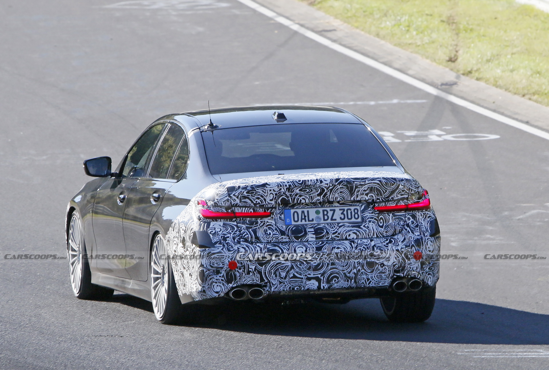 Alpina Kicks Off Nurburgring Testing With Its Facelifted B3