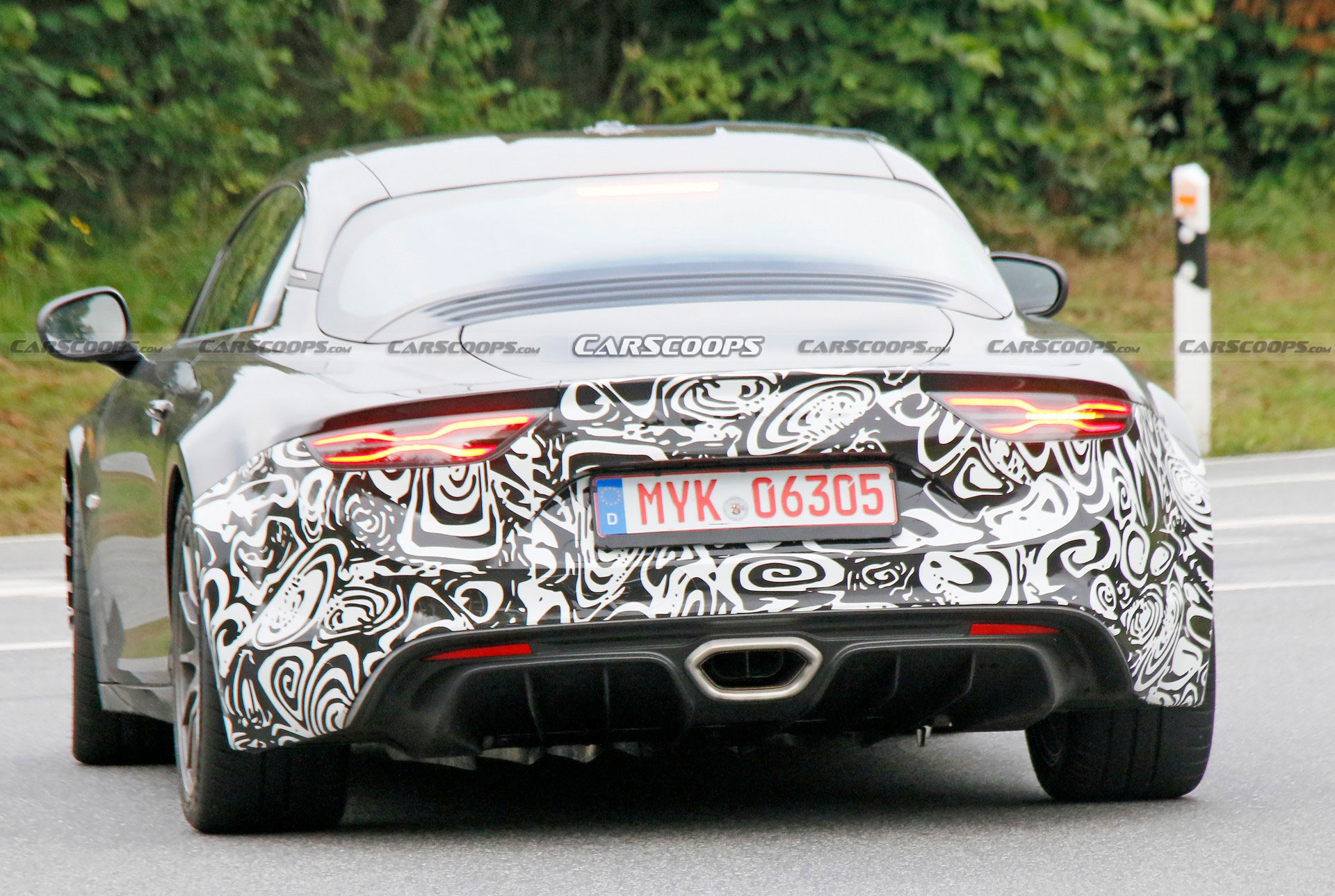 Mysterious Alpine A110 Spied, Could Hint At A Facelifted Variant