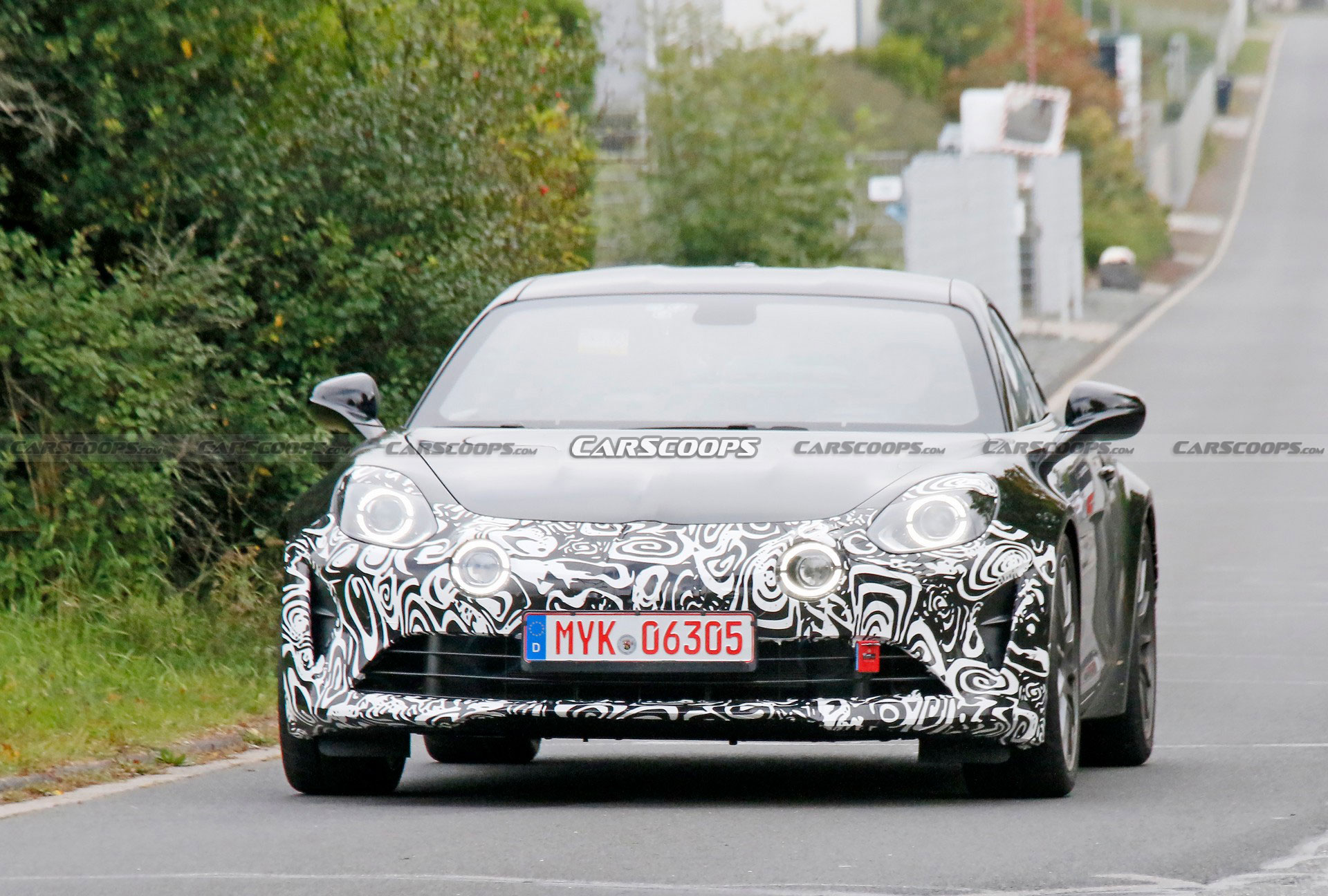 Mysterious Alpine A110 Spied, Could Hint At A Facelifted Variant