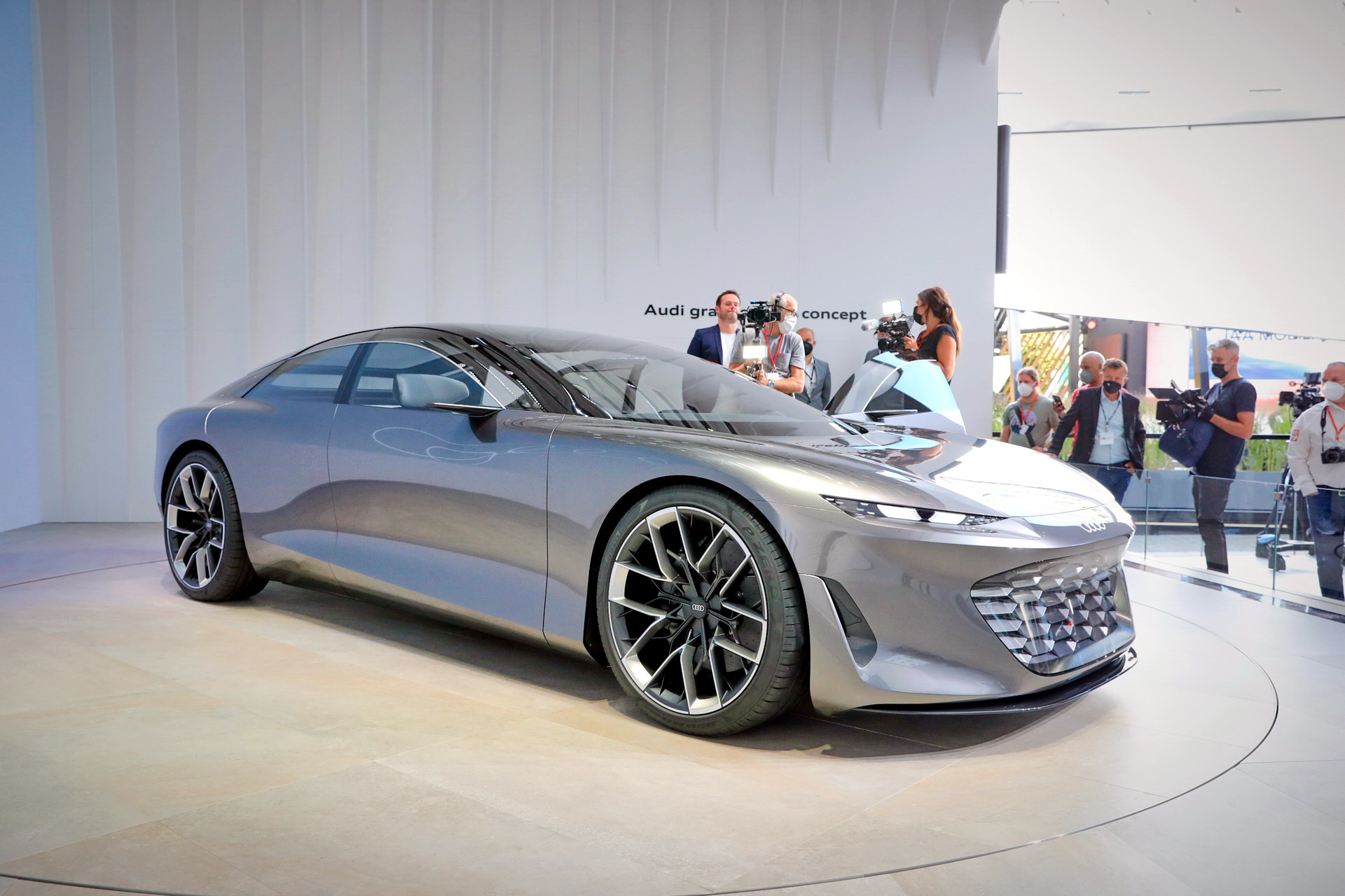 Audi Grandsphere Concept Rewrites The Next Generation A8’s Script, Looks Strikingly Elegant In Munich
