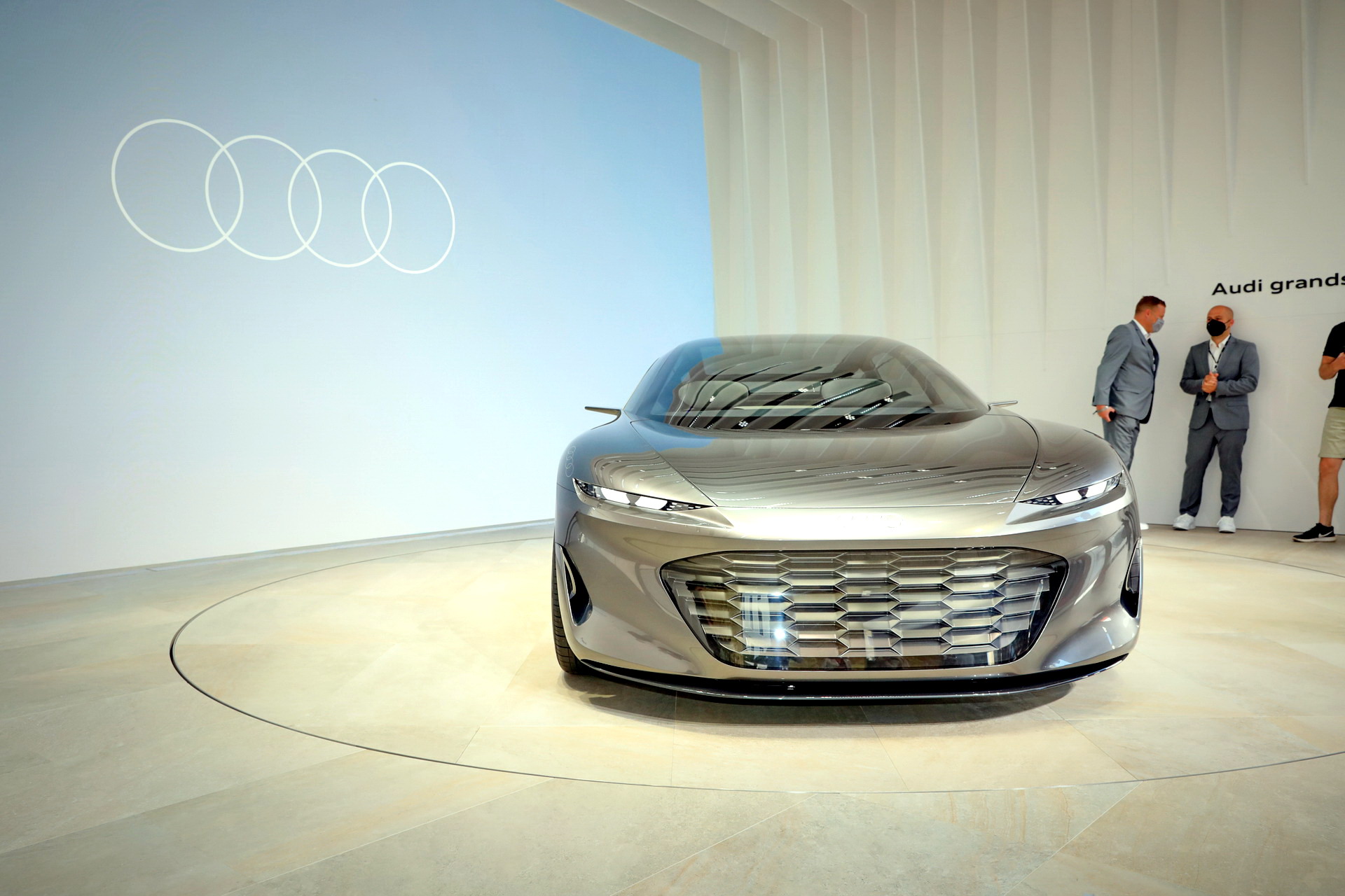 Audi Grandsphere Concept Rewrites The Next Generation A8’s Script, Looks Strikingly Elegant In Munich