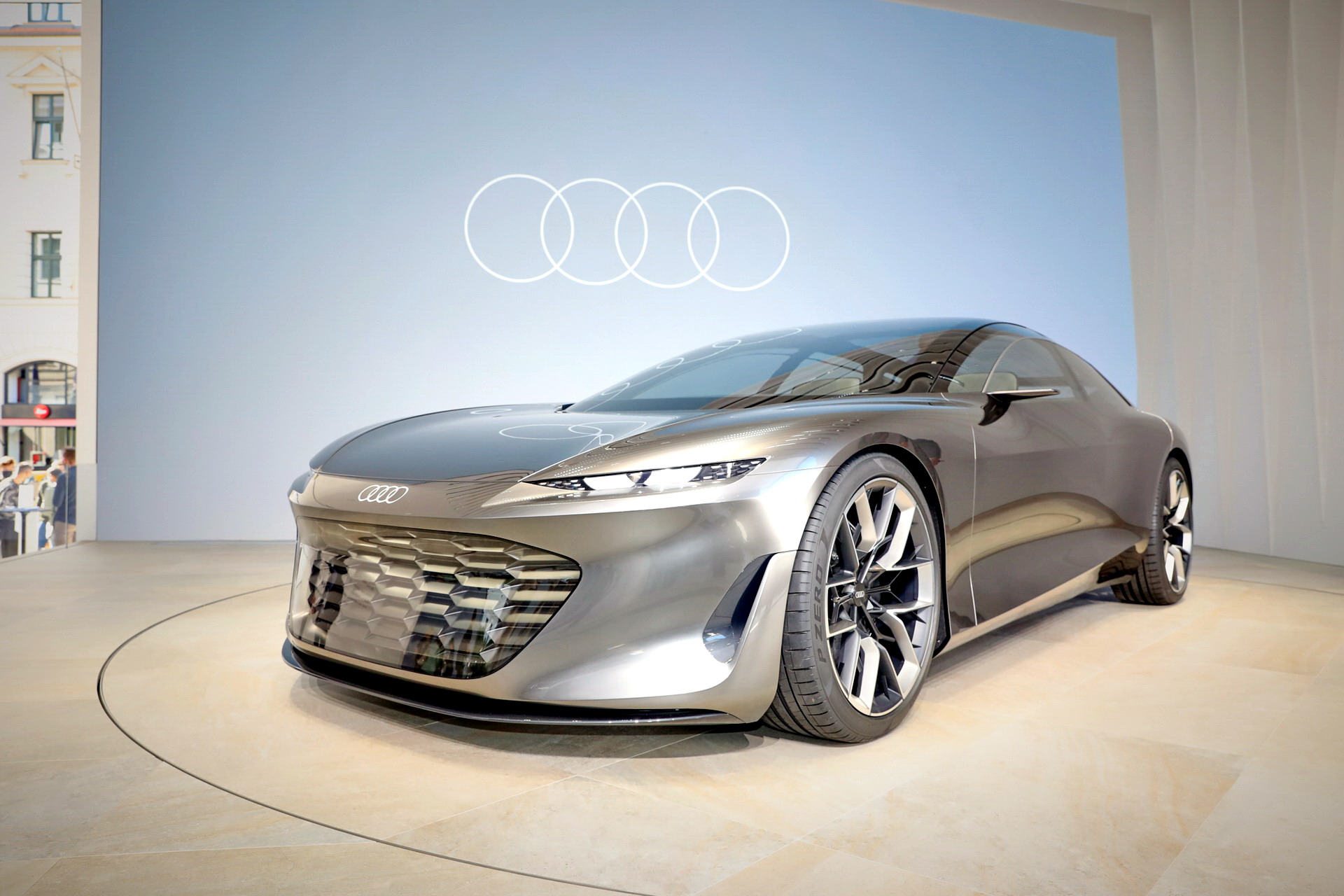Audi Grandsphere Concept Rewrites The Next Generation A8’s Script, Looks Strikingly Elegant In Munich
